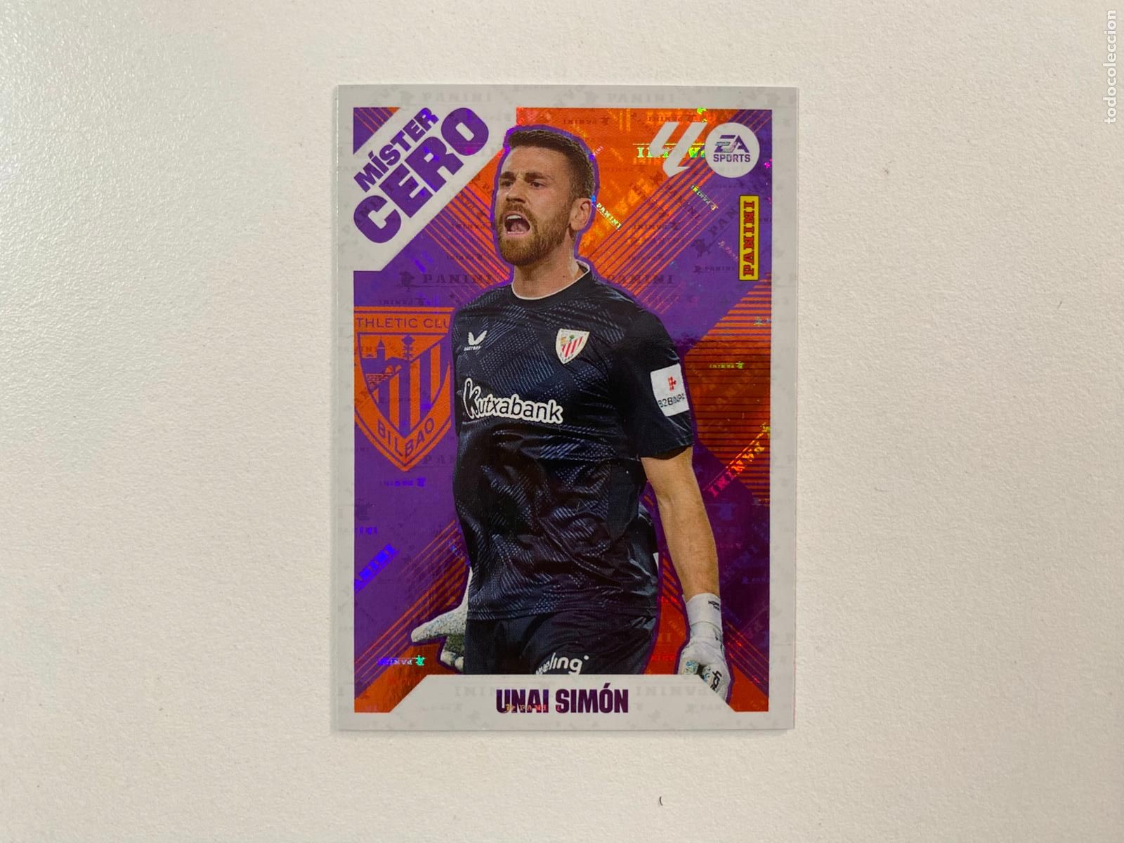 Cromos de F&uacute;tbol: LALIGA ESTE 2025 2026 EA SPORTS 25 26 ALBUM PANINI M&Iacute;STER CERO N 13 ATHLETIC CLUB UNAI SIM&Oacute;N