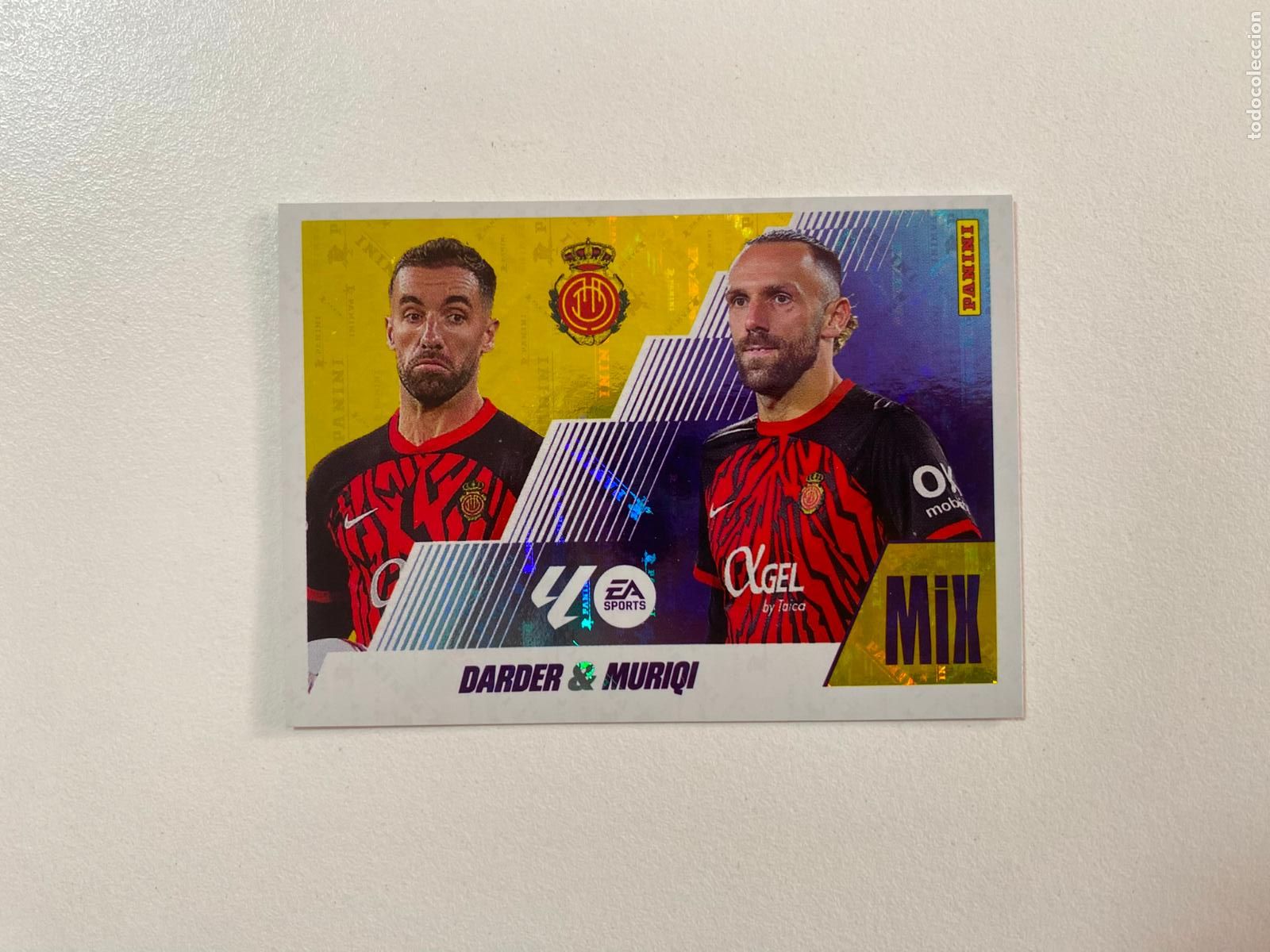 Cromos de F&uacute;tbol: LALIGA ESTE 2025 2026 EA SPORTS 25 26 ALBUM PANINI MIX N 5 RCD MALLORCA DARDER / MURIQI