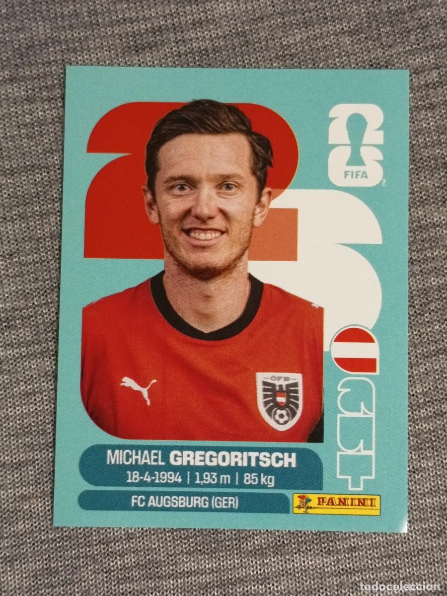 Cromos de F&uacute;tbol: GREGORITSCH AUT 19 STICKER MUNDIAL 2026 PANINI FIFA WORLD CUP NUEVO