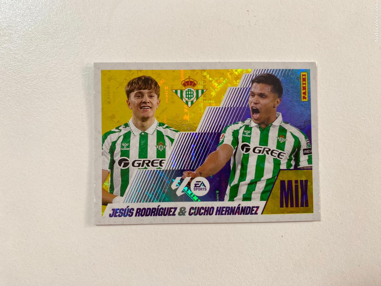 Fu&szlig;ball-Sticker: LALIGA ESTE 2025 2026 EA SPORTS 25 26 ALBUM PANINI MIX N 15 REAL BETIS JES&Uacute;S RODR&Iacute;GUEZ / CUCHO HERNA