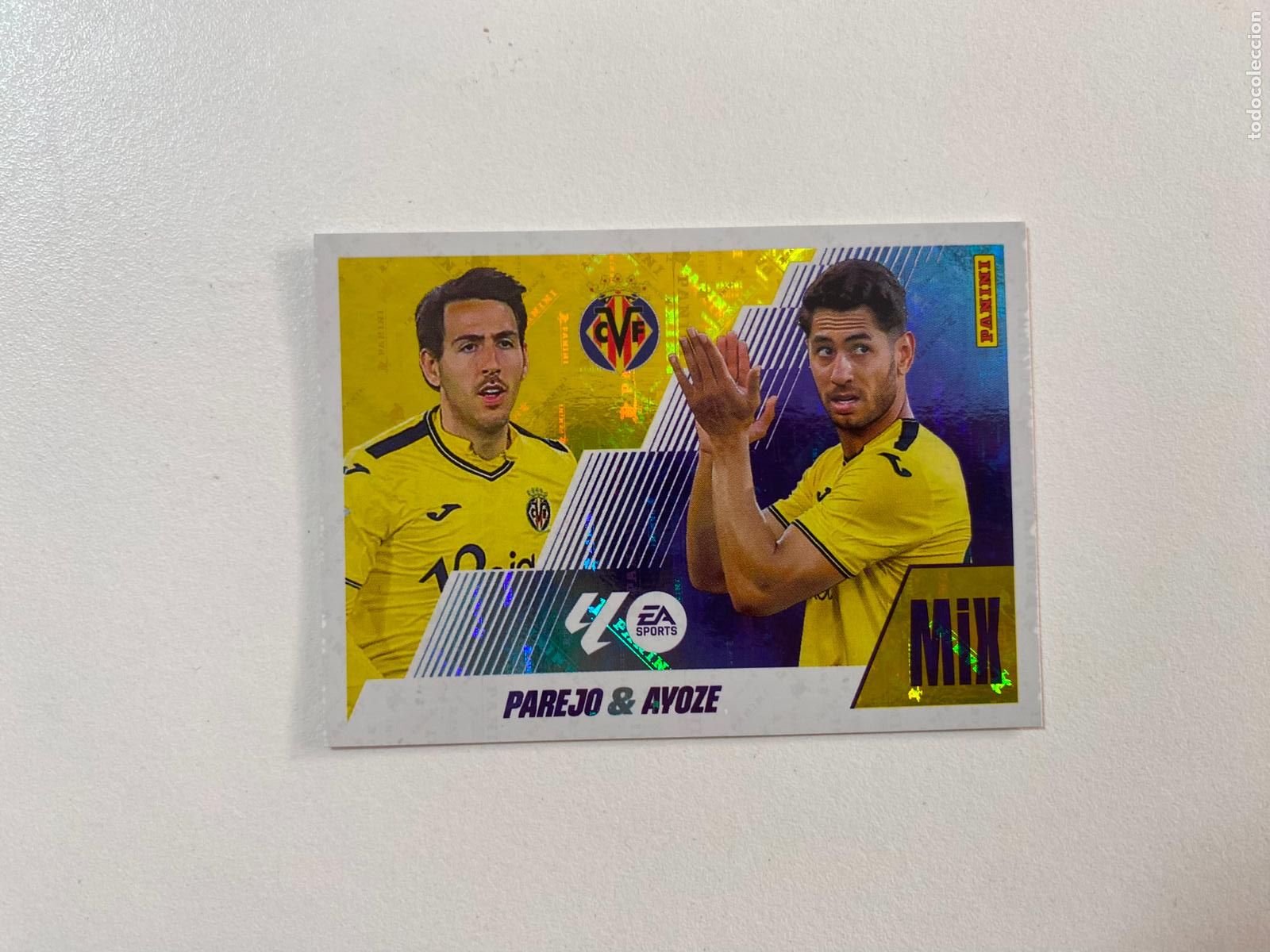 Figurine di Calcio: LALIGA ESTE 2025 2026 EA SPORTS 25 26 ALBUM PANINI MIX N 19 VILLARREAL CF PAREJO / AYOZE