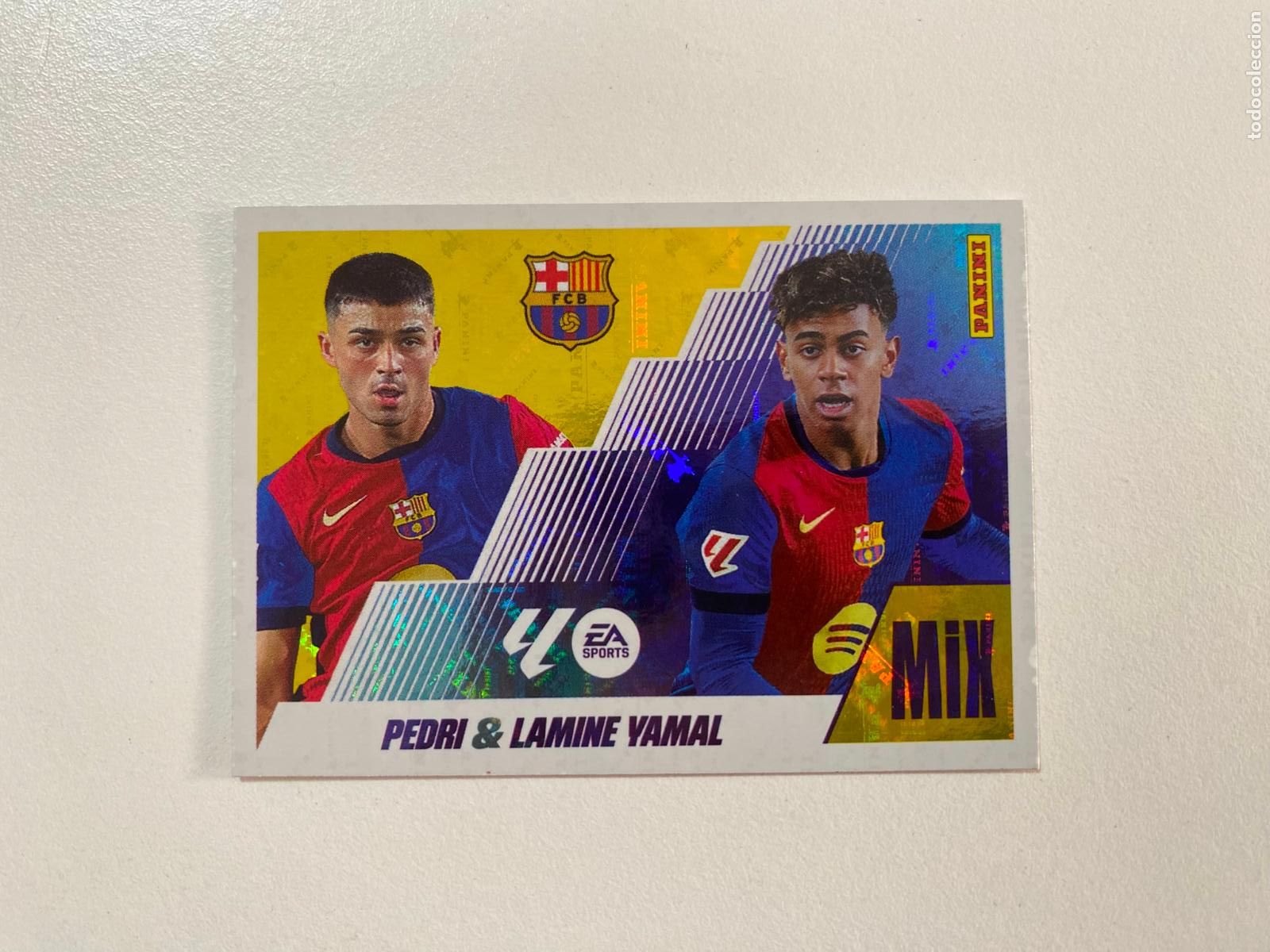 Figurine di Calcio: LALIGA ESTE 2025 2026 EA SPORTS 25 26 ALBUM PANINI MIX N 20 FC BARCELONA PEDRI / LAMINE YAMAL