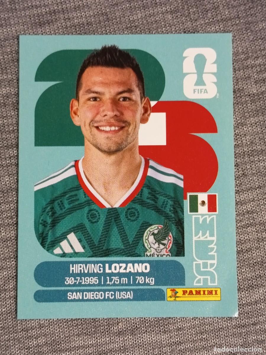 Figurine di Calcio: LOZANO MEX 15 STICKER MUNDIAL 2026 PANINI FIFA WORLD CUP NUEVO