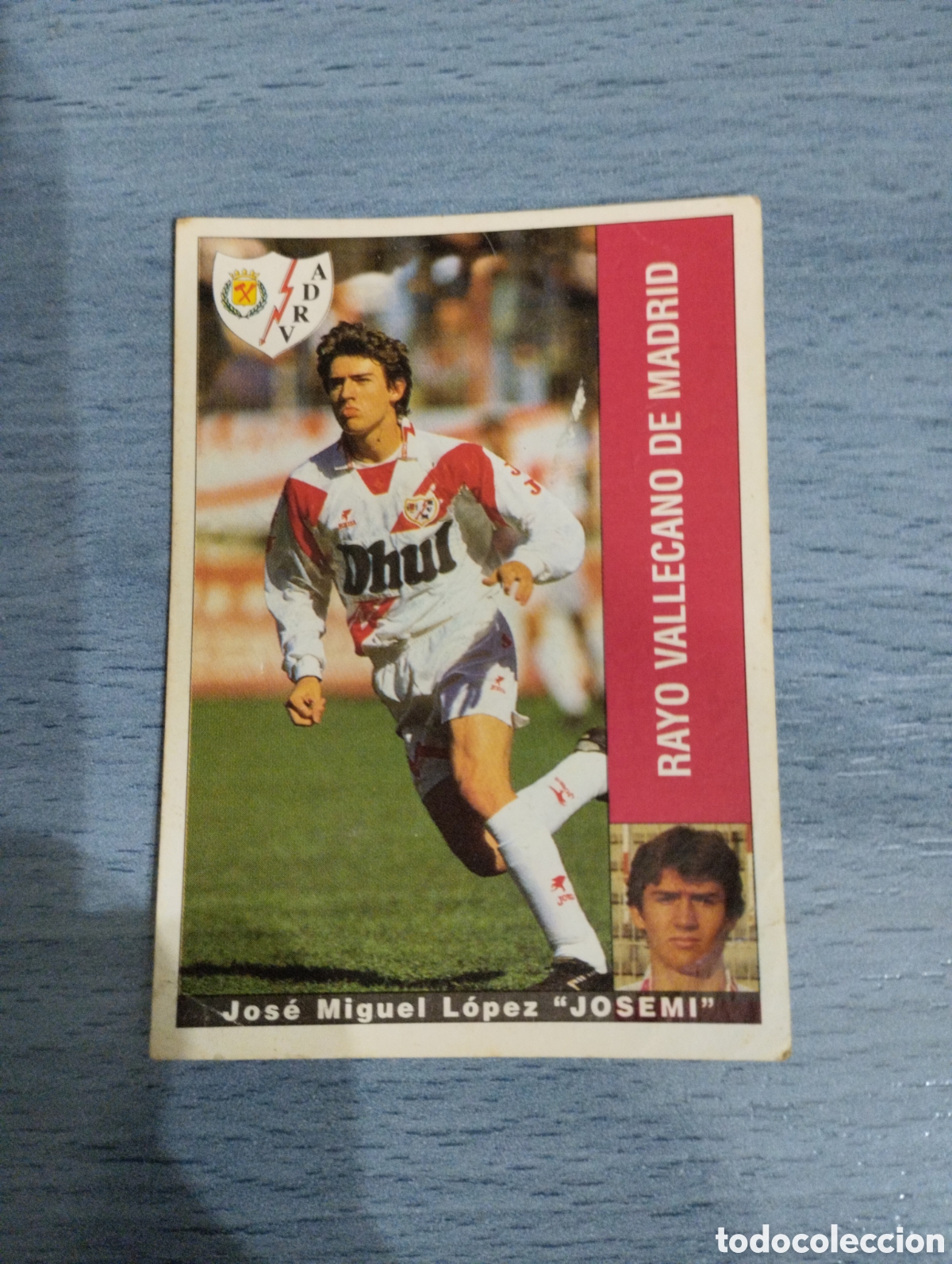 Figurine di Calcio: Cromo Panini liga 95 96 Josemi rayo vallecano sin pegar
