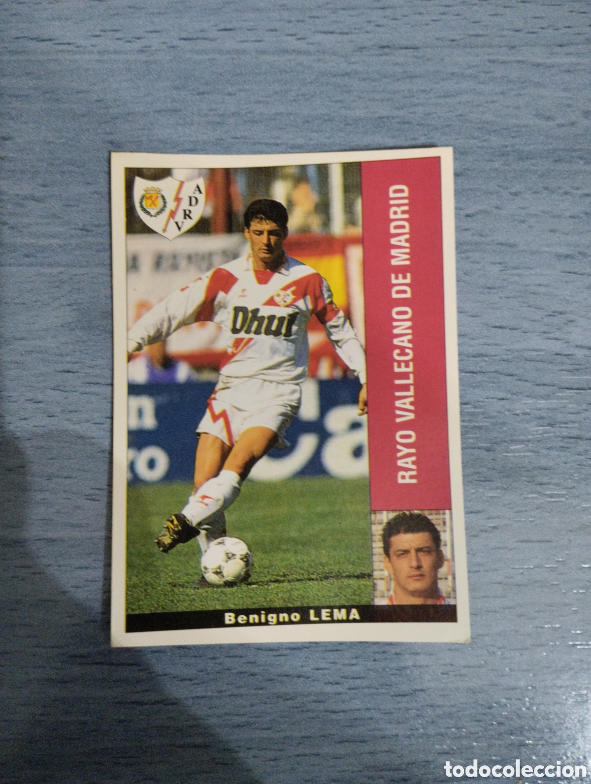 Figurine di Calcio: Cromo Panini liga 95 96 Lema rayo vallecano sin pegar