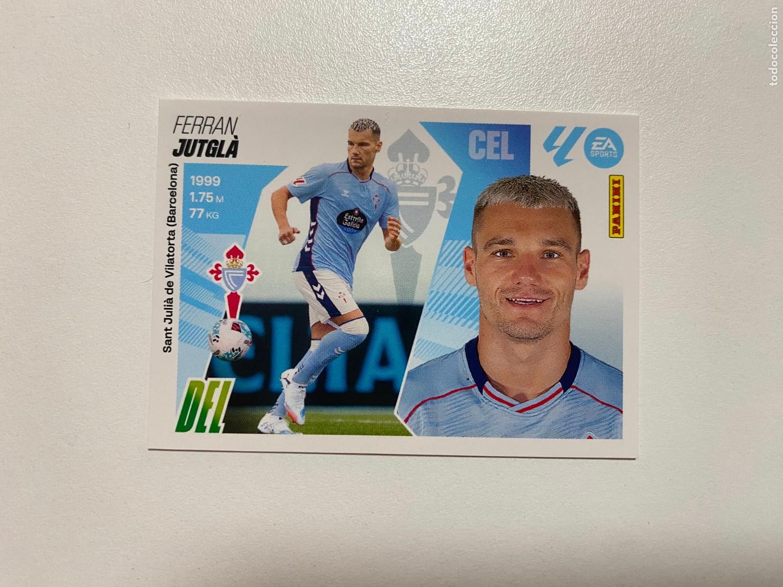 Cromos de F&uacute;tbol: LALIGA ESTE 2025 2026 EA SPORTS 25 26 ALBUM PANINI LIGA &Uacute;LTIMOS FICHAJES N 2 RC CELTA JUTGL&Agrave;