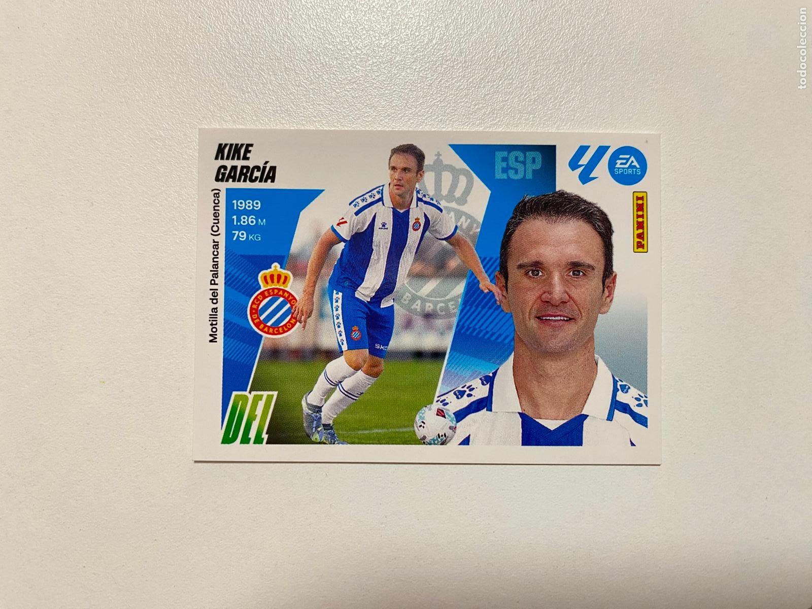 Cromos de F&uacute;tbol: LALIGA ESTE 2025 2026 EA SPORTS 25 26 ALBUM PANINI LIGA &Uacute;LTIMOS FICHAJES N 14 ESPANYOL KIKE GARC&Iacute;A