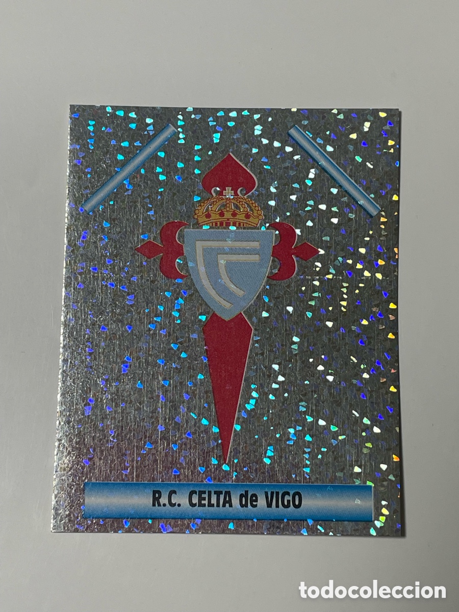 Cromos de F&uacute;tbol: Escudo Celta de Vigo Panini Equipos de Europa 1999 #H
