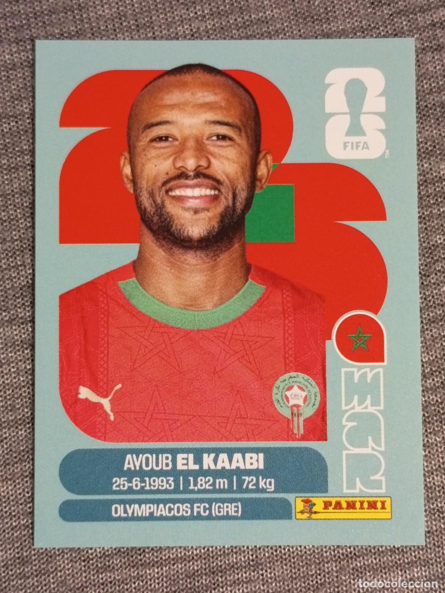 Cromos de F&uacute;tbol: EL KAABI MAR 20 STICKER MUNDIAL 2026 PANINI FIFA WORLD CUP NUEVO