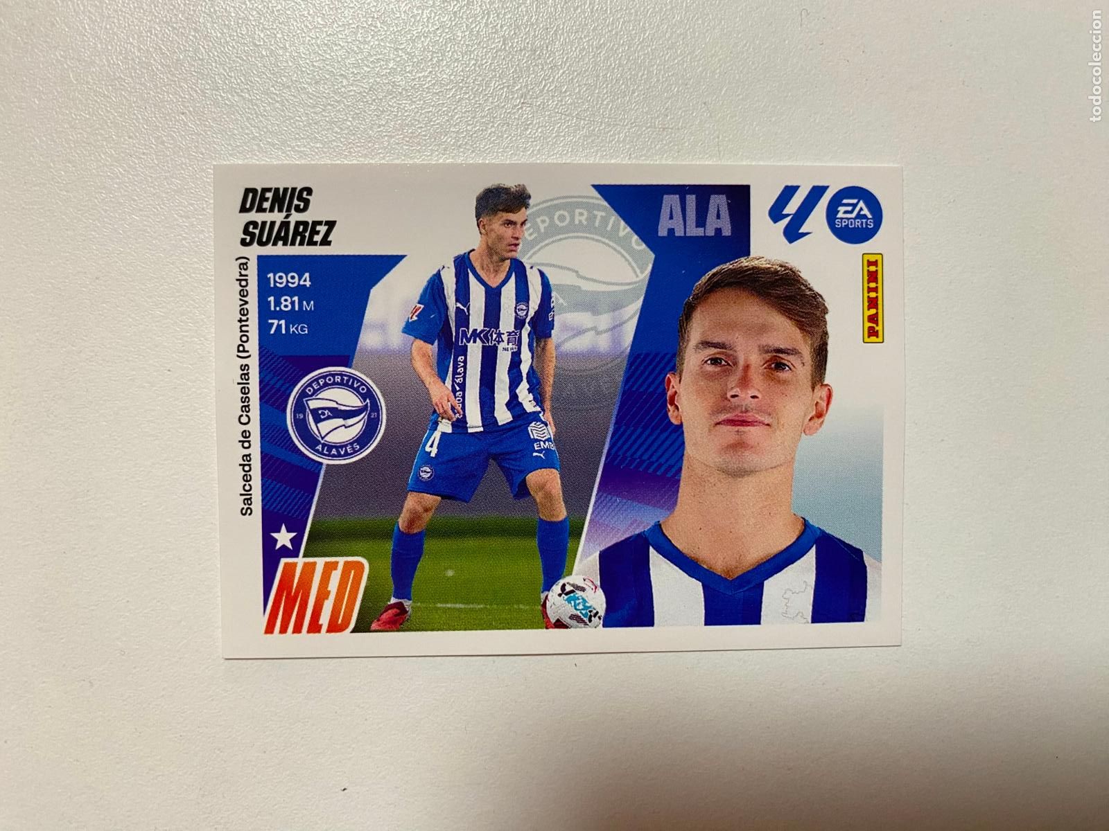 Cromos de F&uacute;tbol: LALIGA ESTE 2025 2026 EA SPORTS 25 26 ALBUM PANINI LIGA &Uacute;LTIMOS FICHAJES N 51 DEPORTIVO ALAV&Eacute;S DENIS