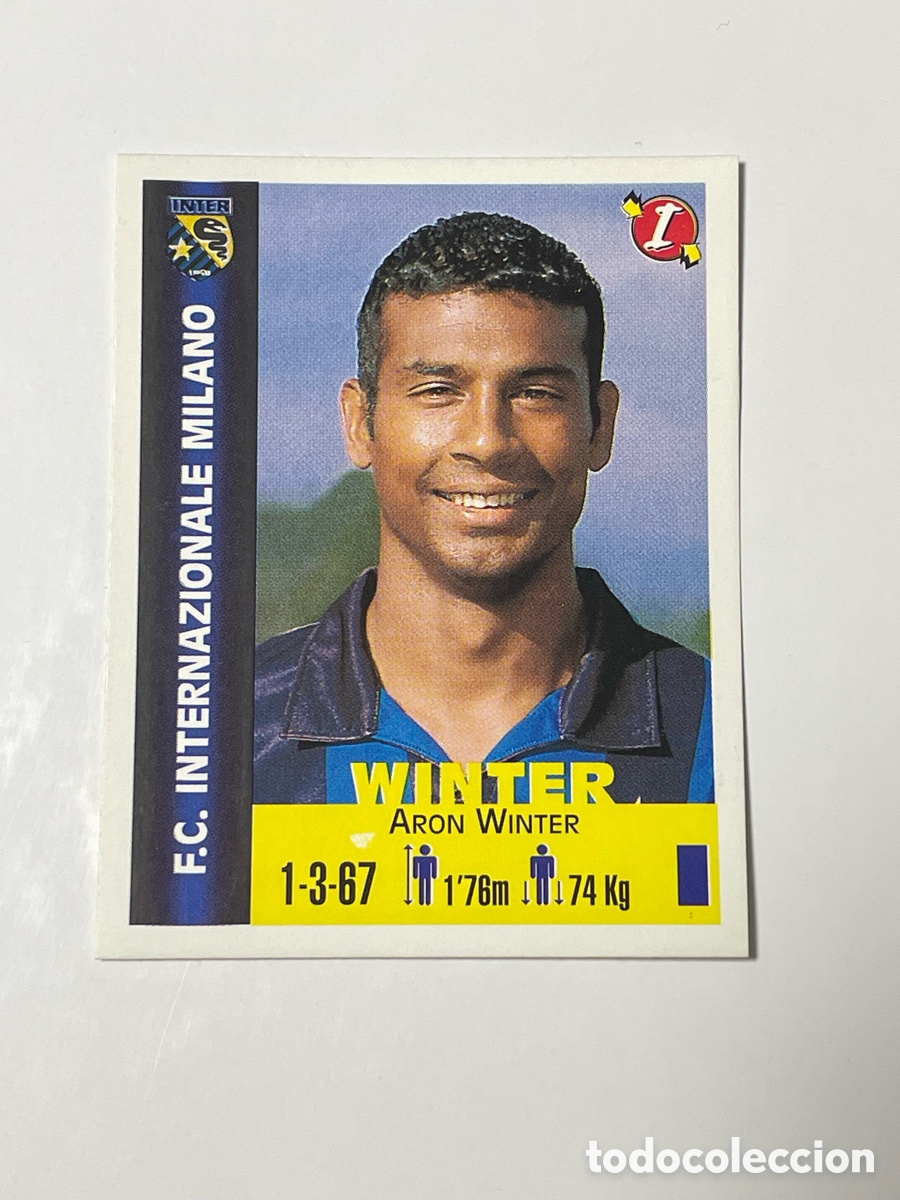 Cromos de F&uacute;tbol: Aron Winter Inter de Mil&aacute;n Panini Equipos de Europa 1999 #136