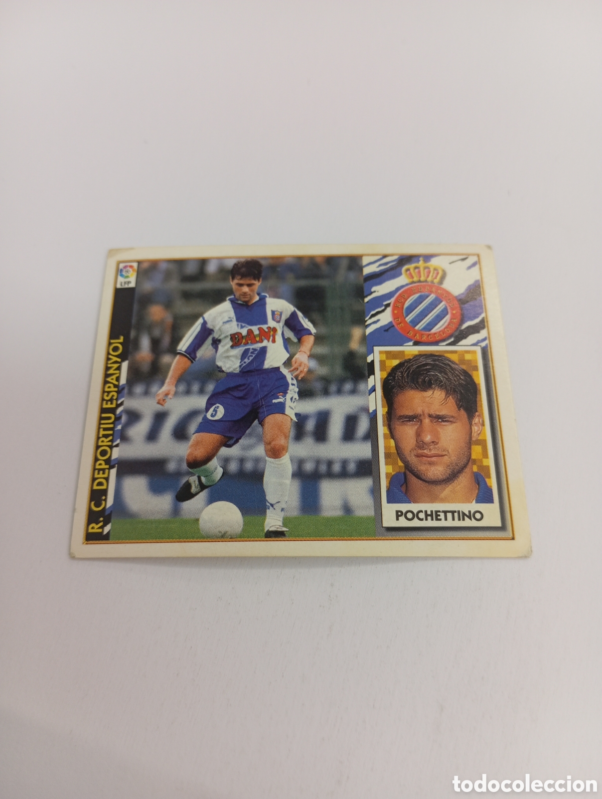 Cromos de F&uacute;tbol: POCHETTINO Espanyol Espa&ntilde;ol Liga Este 1997 1998 NUEVO SIN PEGAR 97 98