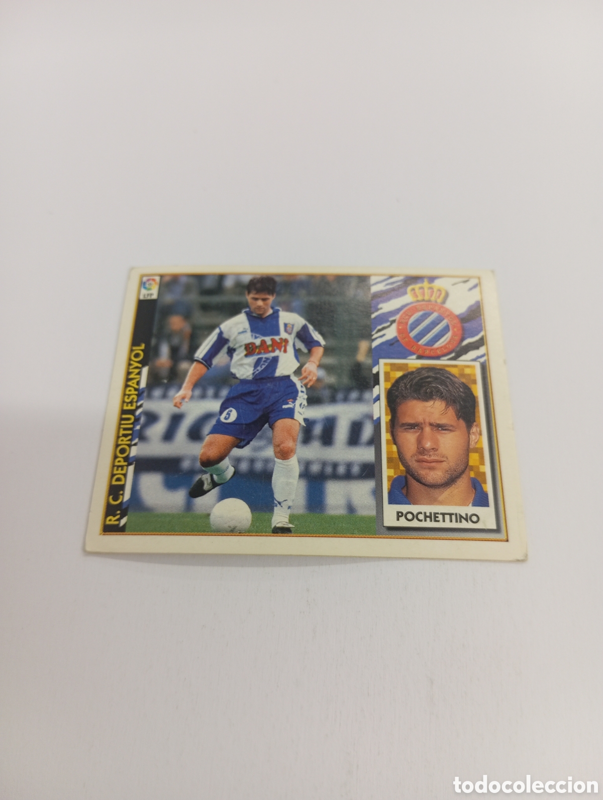 Cromos de F&uacute;tbol: POCHETTINO Espanyol Espa&ntilde;ol Liga Este 1997 1998 NUEVO SIN PEGAR 97 98