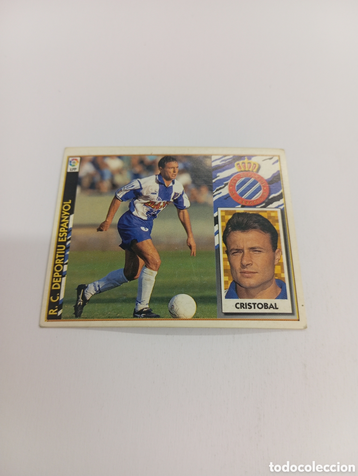 Cromos de F&uacute;tbol: CRIST&Oacute;BAL Espanyol Espa&ntilde;ol Liga Este 1997 1998 NUEVO SIN PEGAR 97 98
