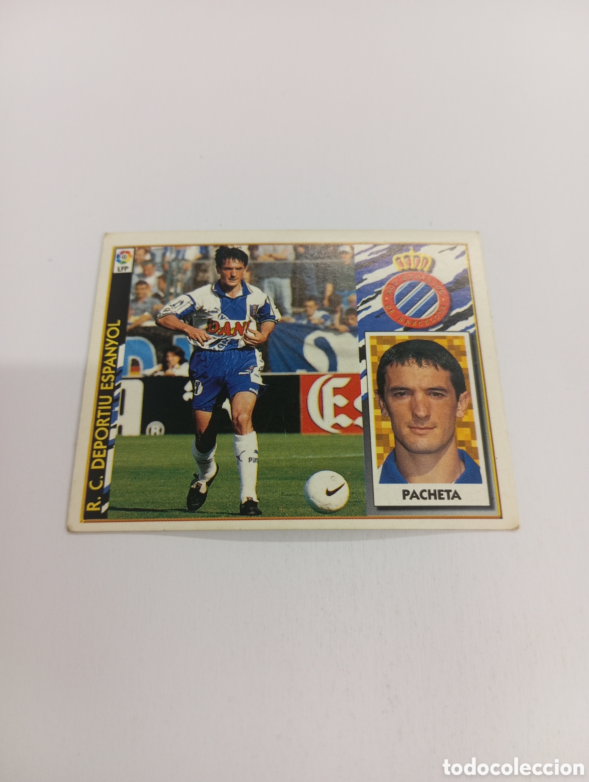 Cromos de F&uacute;tbol: PACHETA Espanyol Espa&ntilde;ol Liga Este 1997 1998 NUEVO SIN PEGAR 97 98