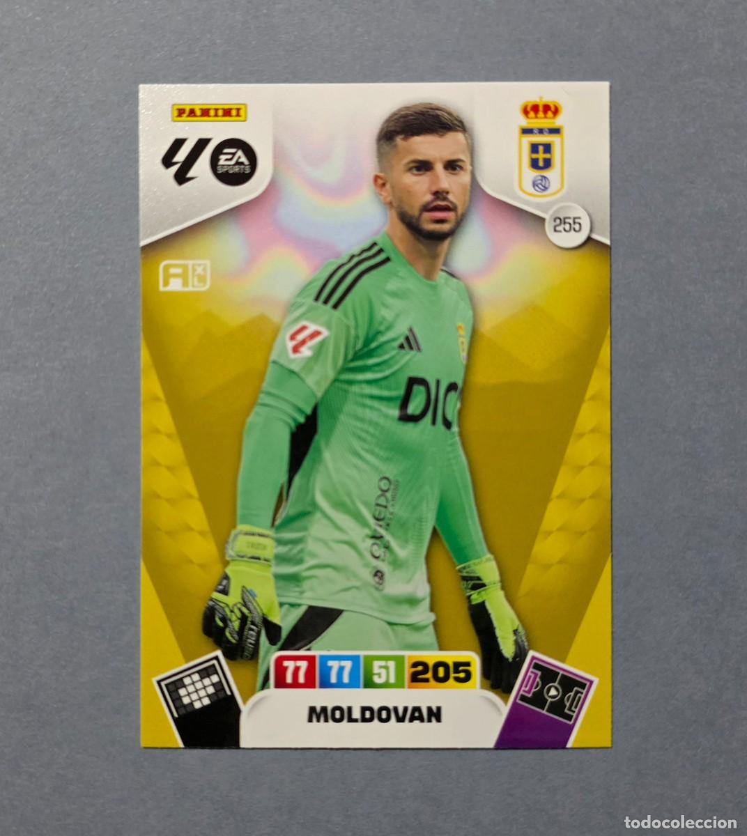 Cromos de F&uacute;tbol: 255 MOLDOVAN - OVIEDO - ADRENALYN XL 2025-26 - 25/26 (NUEVO)