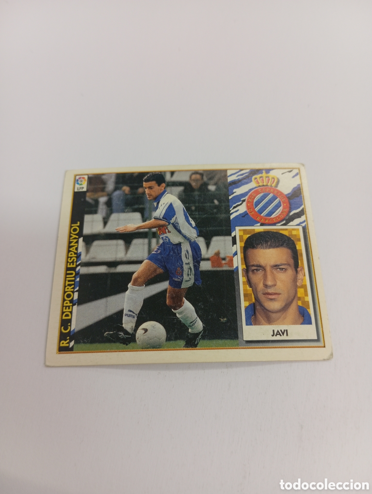 Cromos de F&uacute;tbol: JAVI Espanyol Espa&ntilde;ol Liga Este 1997 1998 NUEVO SIN PEGAR 97 98