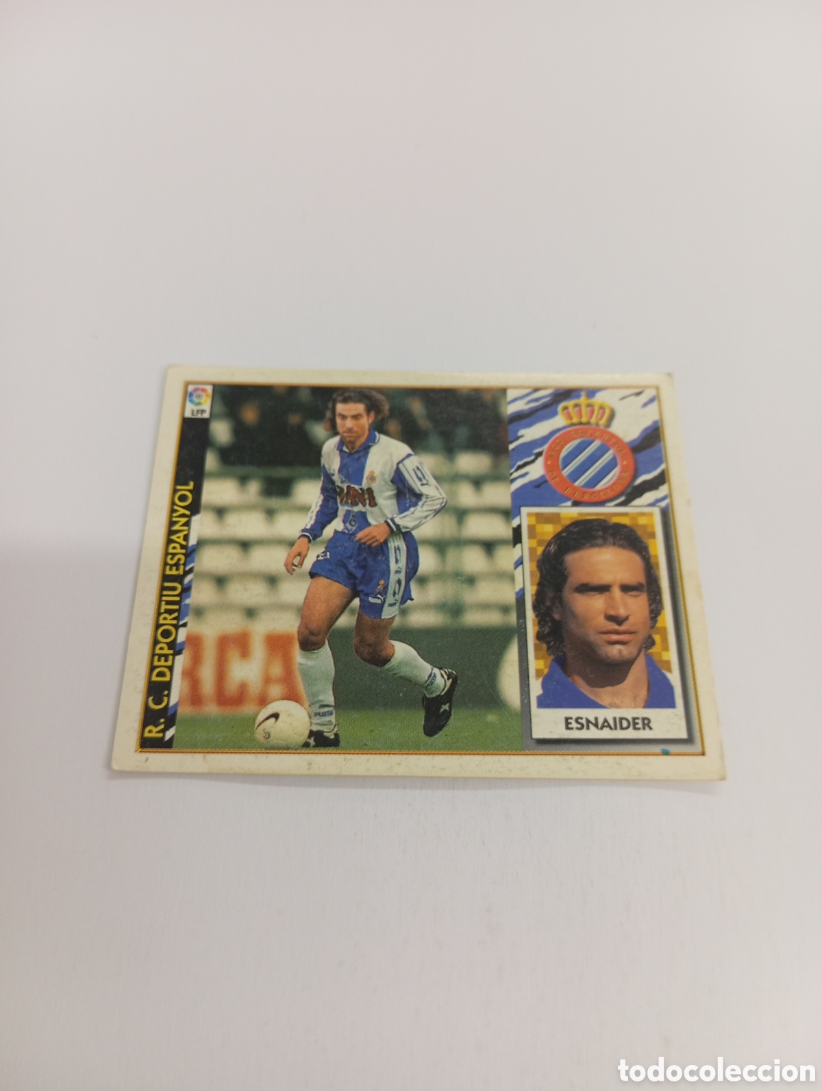 Cromos de F&uacute;tbol: ESNAIDER COLOCA Espanyol Espa&ntilde;ol Liga Este 1997 1998 NUEVO SIN PEGAR 97 98