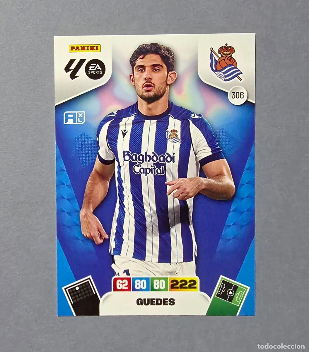 Cromos de F&uacute;tbol: 306 GUEDES - REAL SOCIEDAD - ADRENALYN XL 2025-26 - 25/26 (NUEVO)
