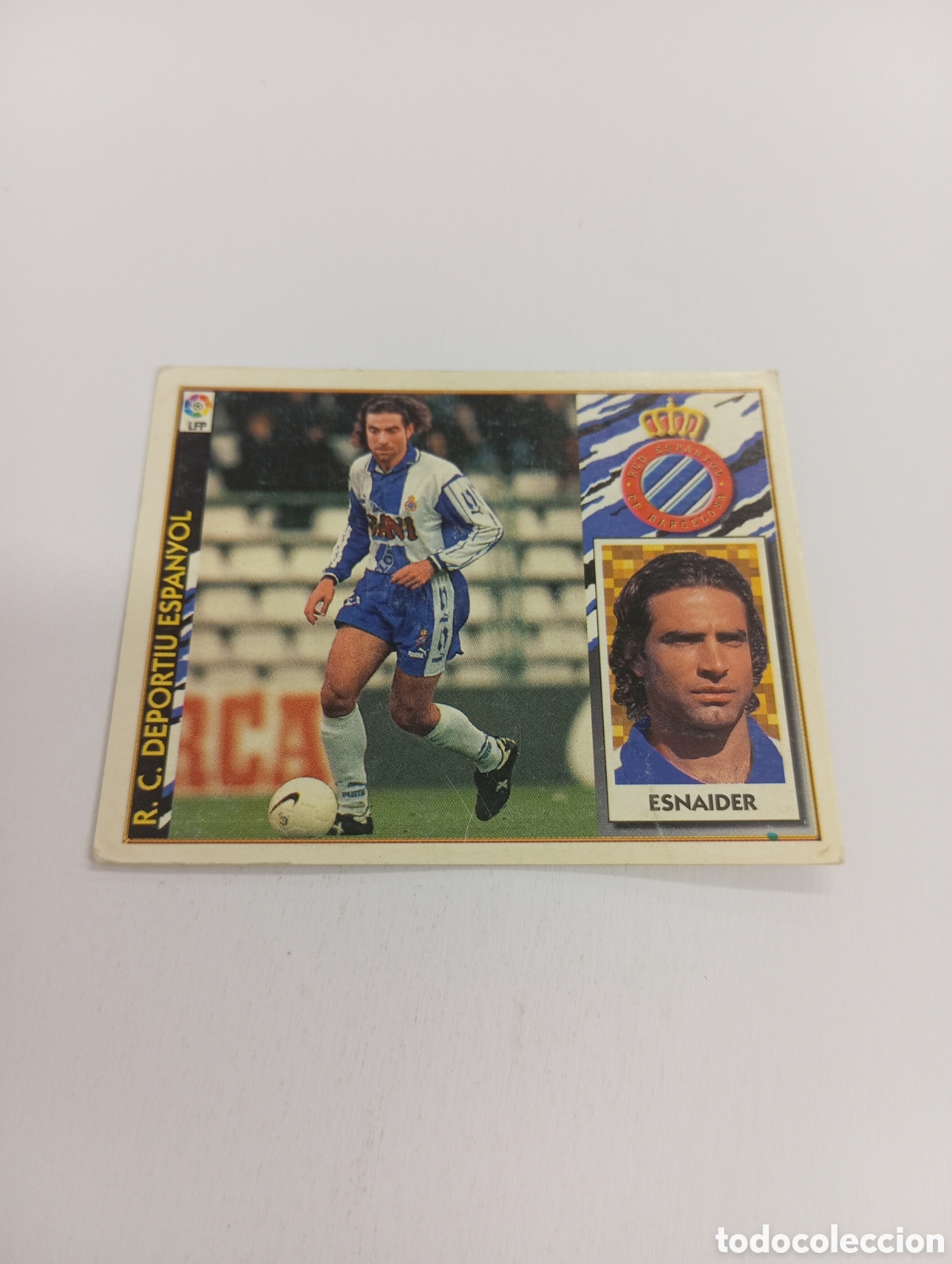 Cromos de F&uacute;tbol: ESNAIDER COLOCA Espanyol Espa&ntilde;ol Liga Este 1997 1998 NUEVO SIN PEGAR 97 98