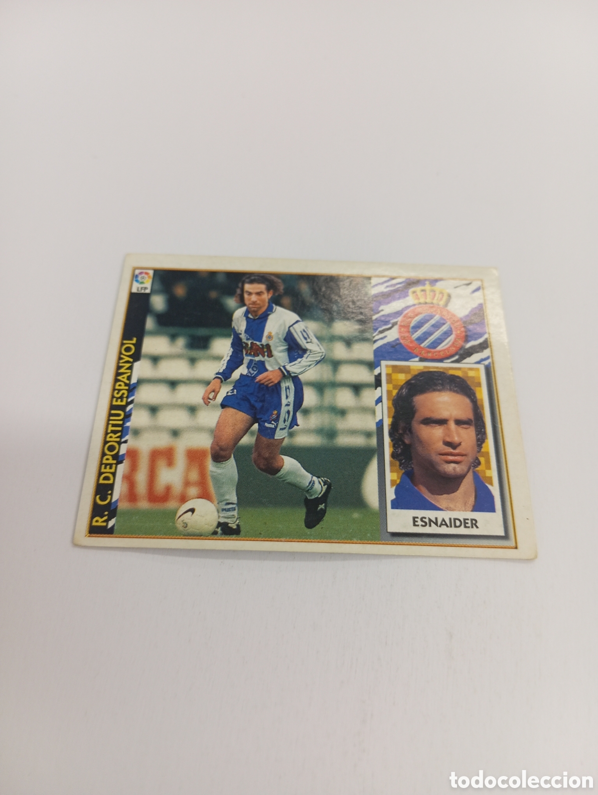 Cromos de F&uacute;tbol: ESNAIDER COLOCA Espanyol Espa&ntilde;ol Liga Este 1997 1998 NUEVO SIN PEGAR 97 98