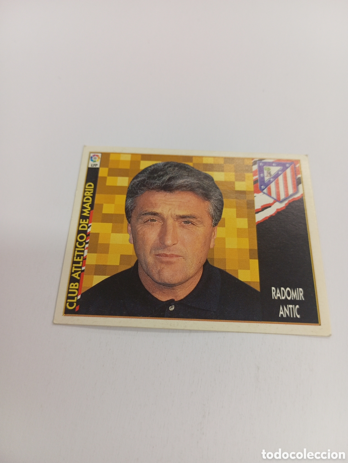Cromos de F&uacute;tbol: ENTRENADOR ANTIC Atl&eacute;tico de Madrid Liga Este 1997 1998 NUEVO SIN PEGAR 97 98