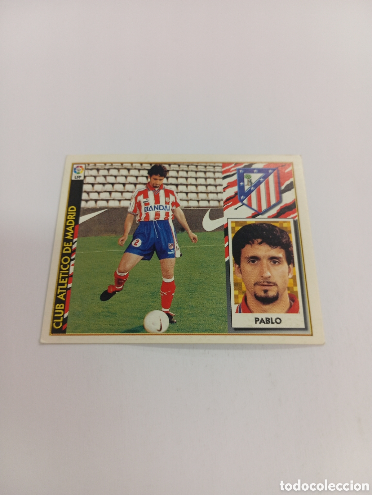 Cromos de F&uacute;tbol: PABLO BAJA Atl&eacute;tico de Madrid Liga Este 1997 1998 NUEVO SIN PEGAR 97 98