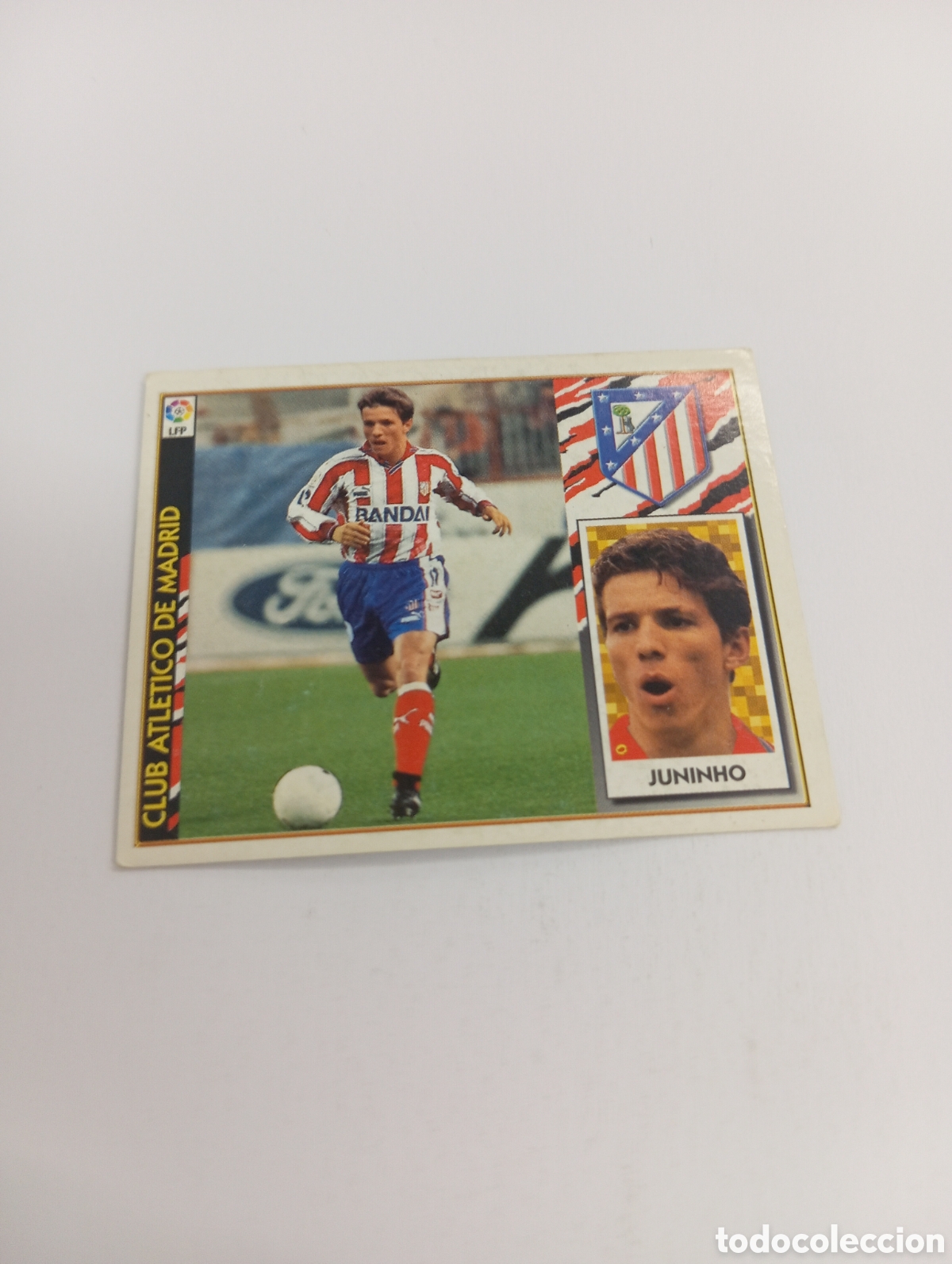 Cromos de F&uacute;tbol: JUNINHO COLOCA Atl&eacute;tico de Madrid Liga Este 1997 1998 NUEVO SIN PEGAR 97 98