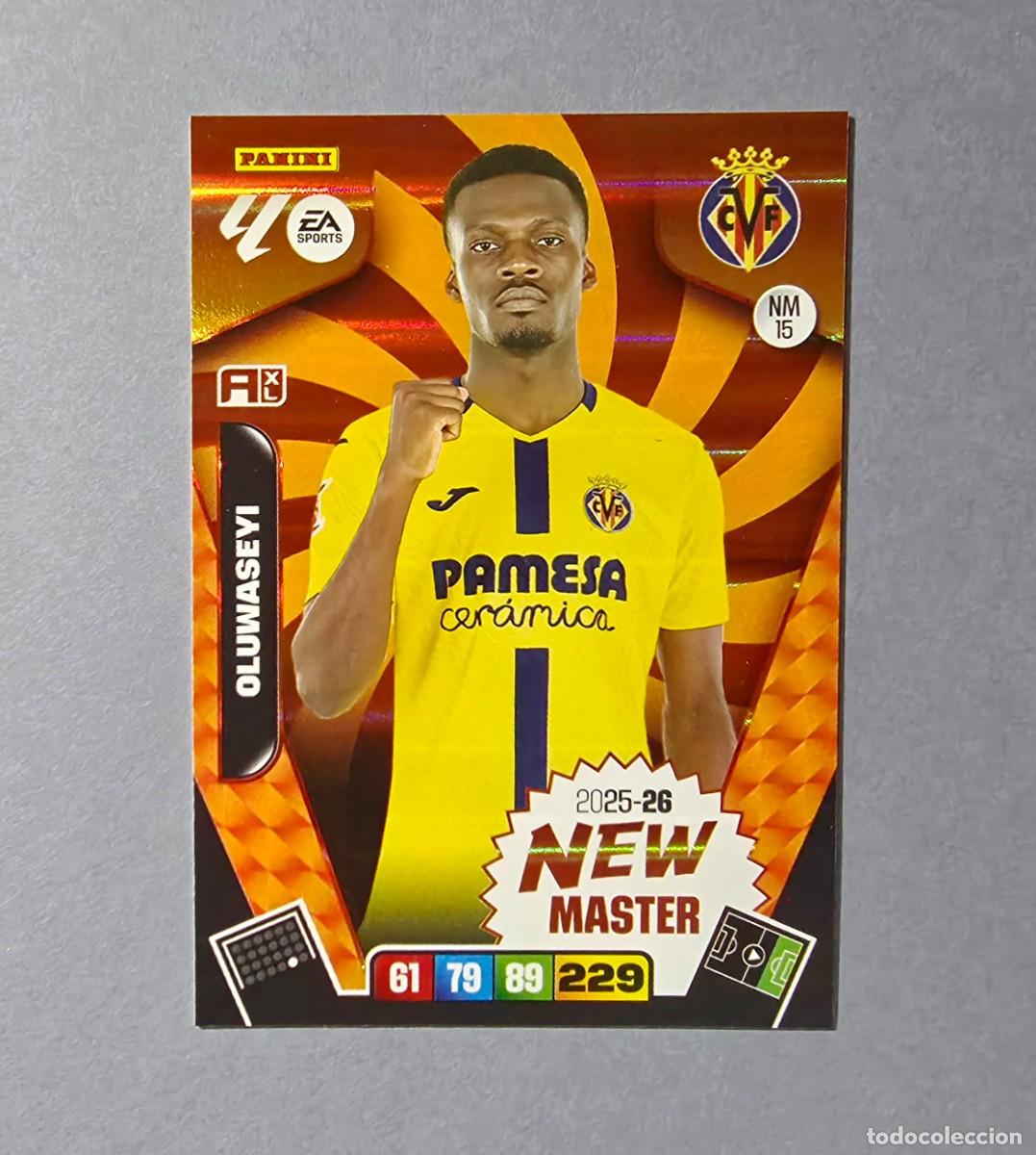 Cromos de F&uacute;tbol: NM 15 OLUWASEYI (NEW MASTER) - VILLARREAL - ADRENALYN XL 2025-26 - 25/26 (NUEVO)