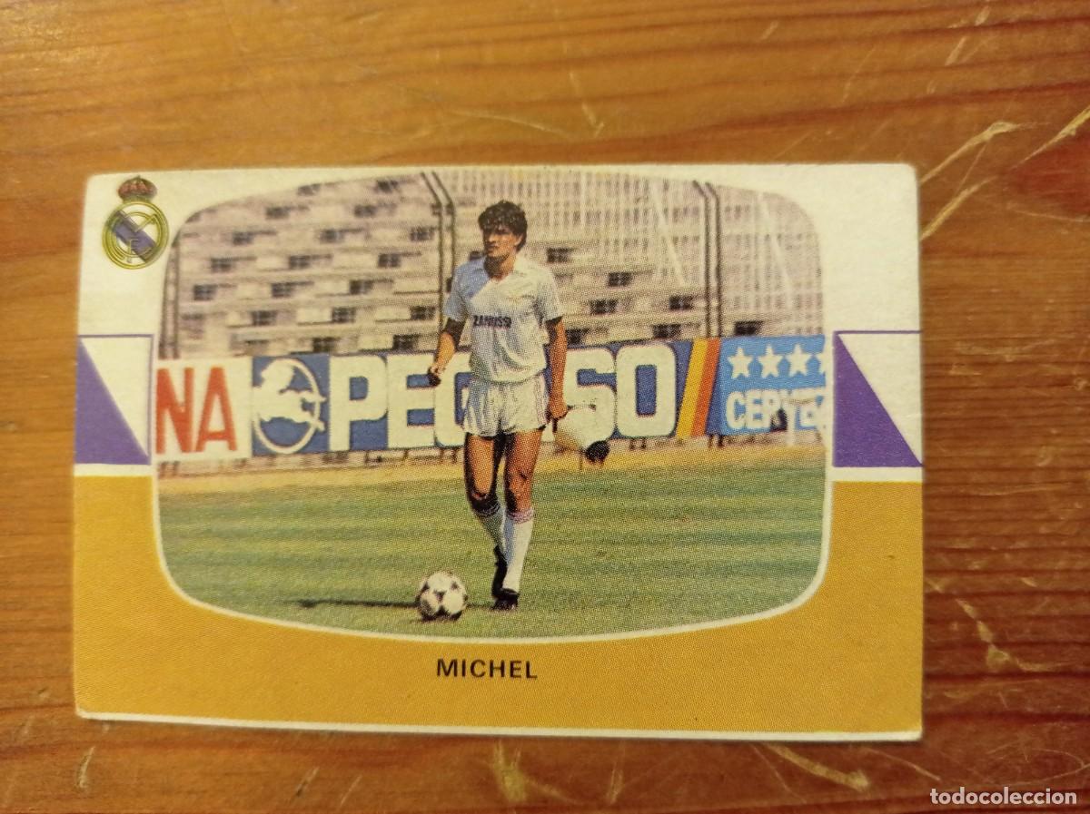 Cromos de F&uacute;tbol: Michel fichaje 3A Cromos Cano f&uacute;tbol 1984 1985 84 85. Nunca pegado.