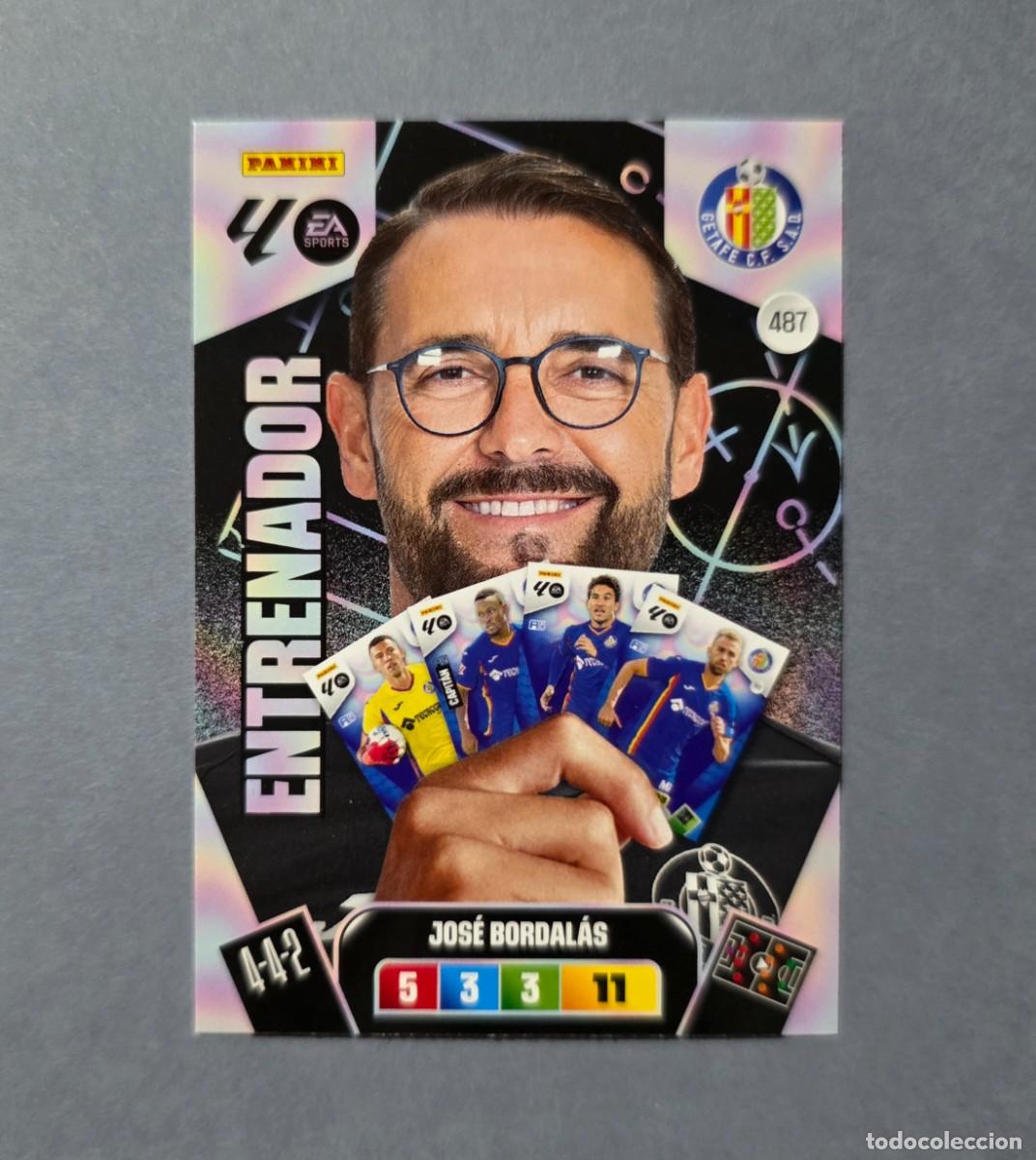 Cromos de F&uacute;tbol: 487 JOS&Eacute; BORDAL&Aacute;S (ENTRENADOR) - GETAFE - ADRENALYN XL 2025-26 - 25/26 (NUEVO)
