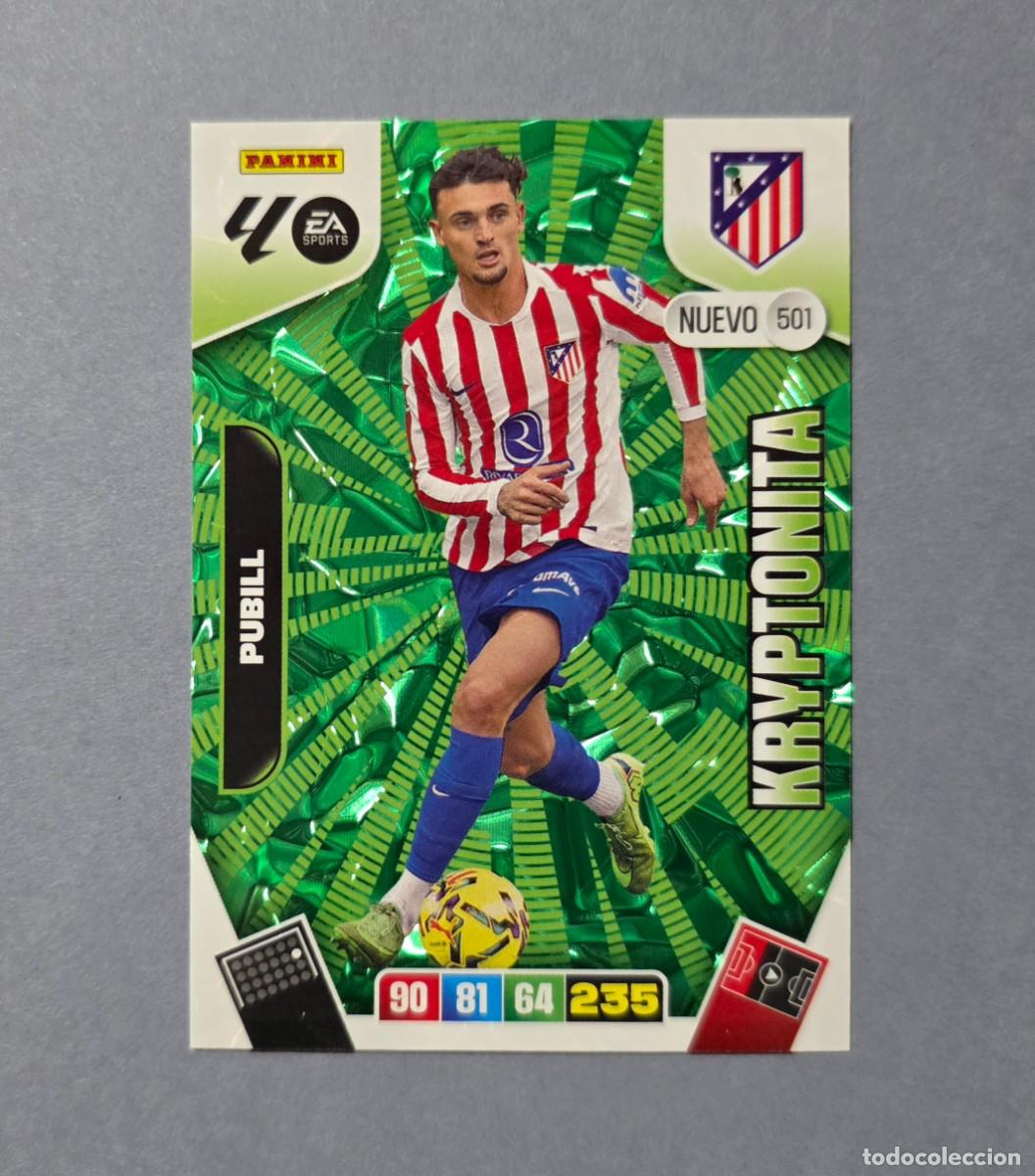 Cromos de F&uacute;tbol: 501 PUBILL (NUEVO KRYPTONITA) - ATL&Eacute;TICO MADRID - ADRENALYN XL 2025-26 - 25/26 (NUEVO)