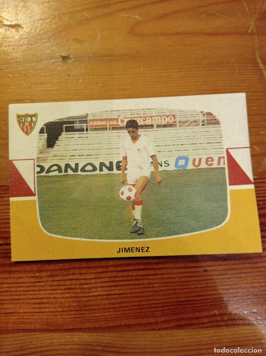 Cromos de F&uacute;tbol: Jimenez Cromos Cano f&uacute;tbol 1984 1985 84 85. Nunca pegado.