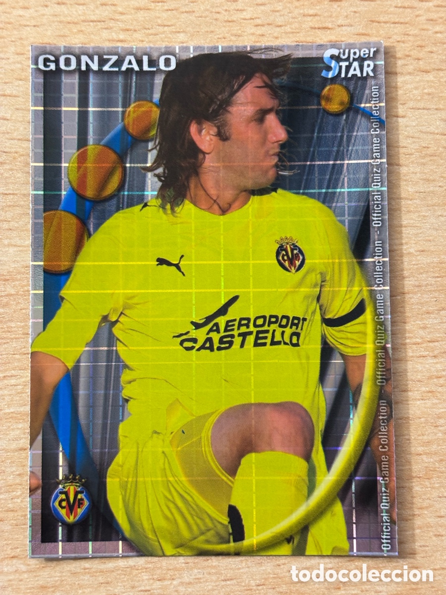 Cromos de F&uacute;tbol: # 187 Gonzalo Villarreal CF Mundicromo 2011 Superstar cuadros