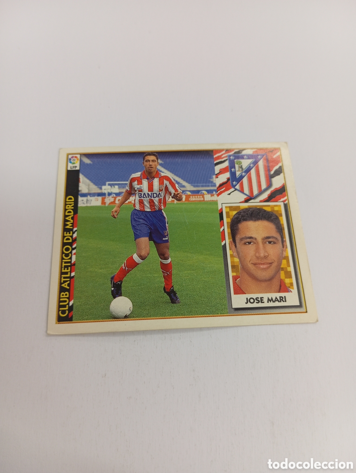 Cromos de F&uacute;tbol: JOSE MARI Atl&eacute;tico de Madrid Liga Este 1997 1998 NUEVO SIN PEGAR 97 98