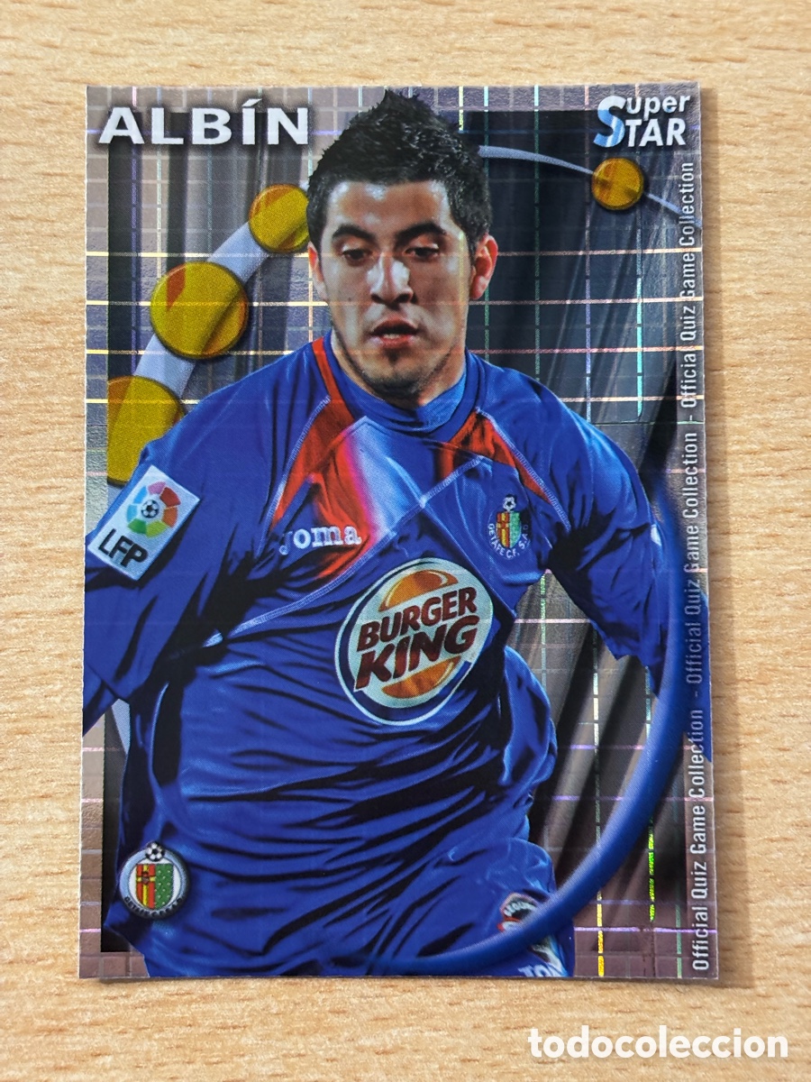 Cromos de F&uacute;tbol: # 162 Alb&iacute;n Getafe CF Mundicromo 2011 Superstar cuadros