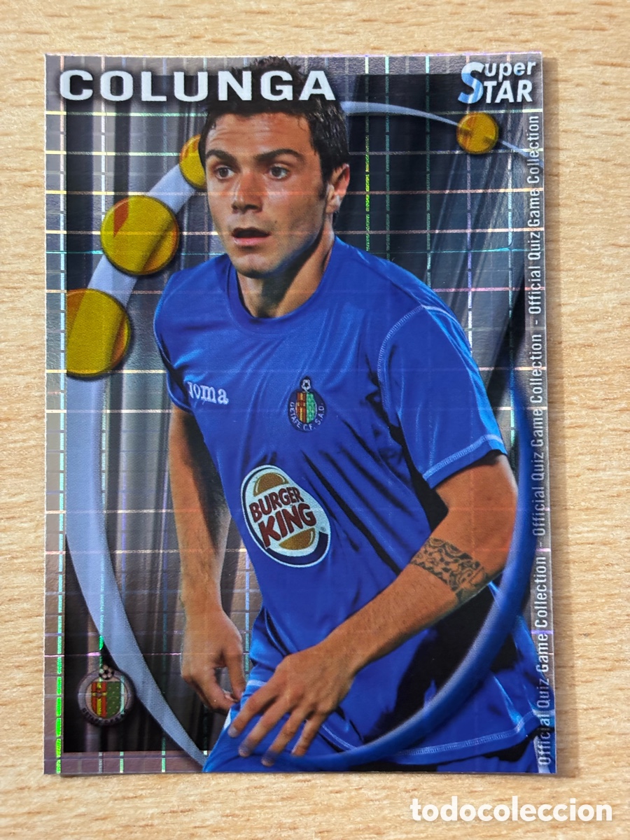 Cromos de F&uacute;tbol: # 161 Colunga Getafe CF Mundicromo 2011 Superstar cuadros