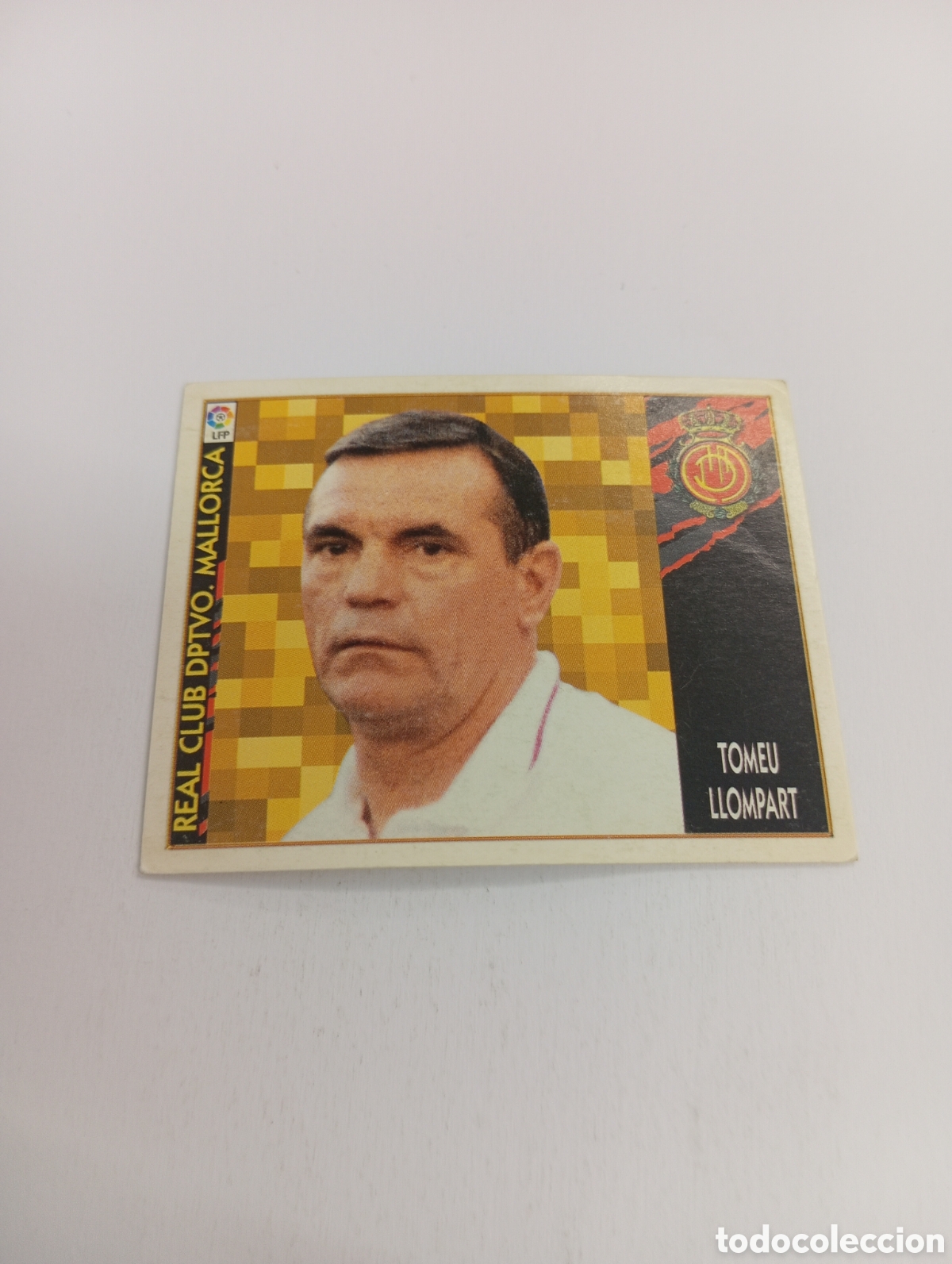Cromos de F&uacute;tbol: ENTRENADOR TOMEU LLOMPART BAJA Mallorca Liga Este 1997 1998 NUEVO SIN PEGAR 97 98