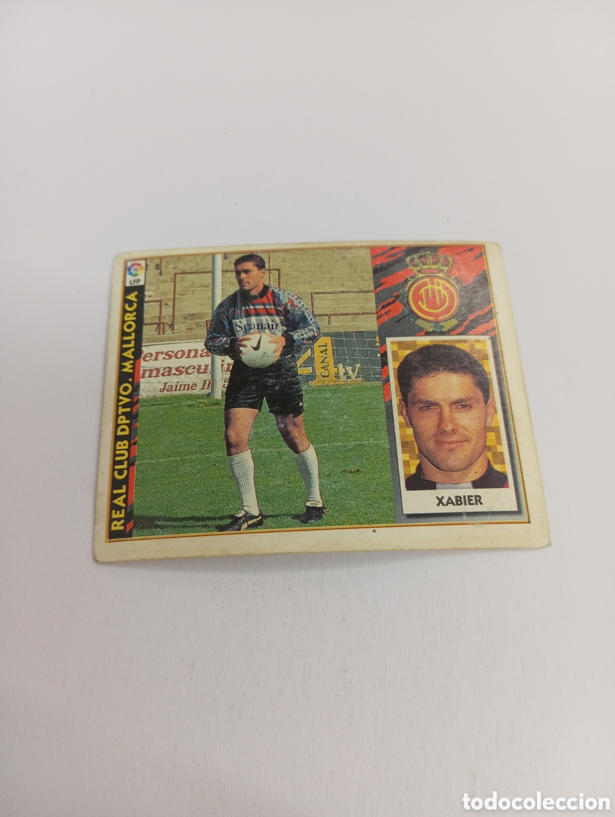 Cromos de F&uacute;tbol: XABIER Mallorca Liga Este 1997 1998 NUEVO SIN PEGAR 97 98
