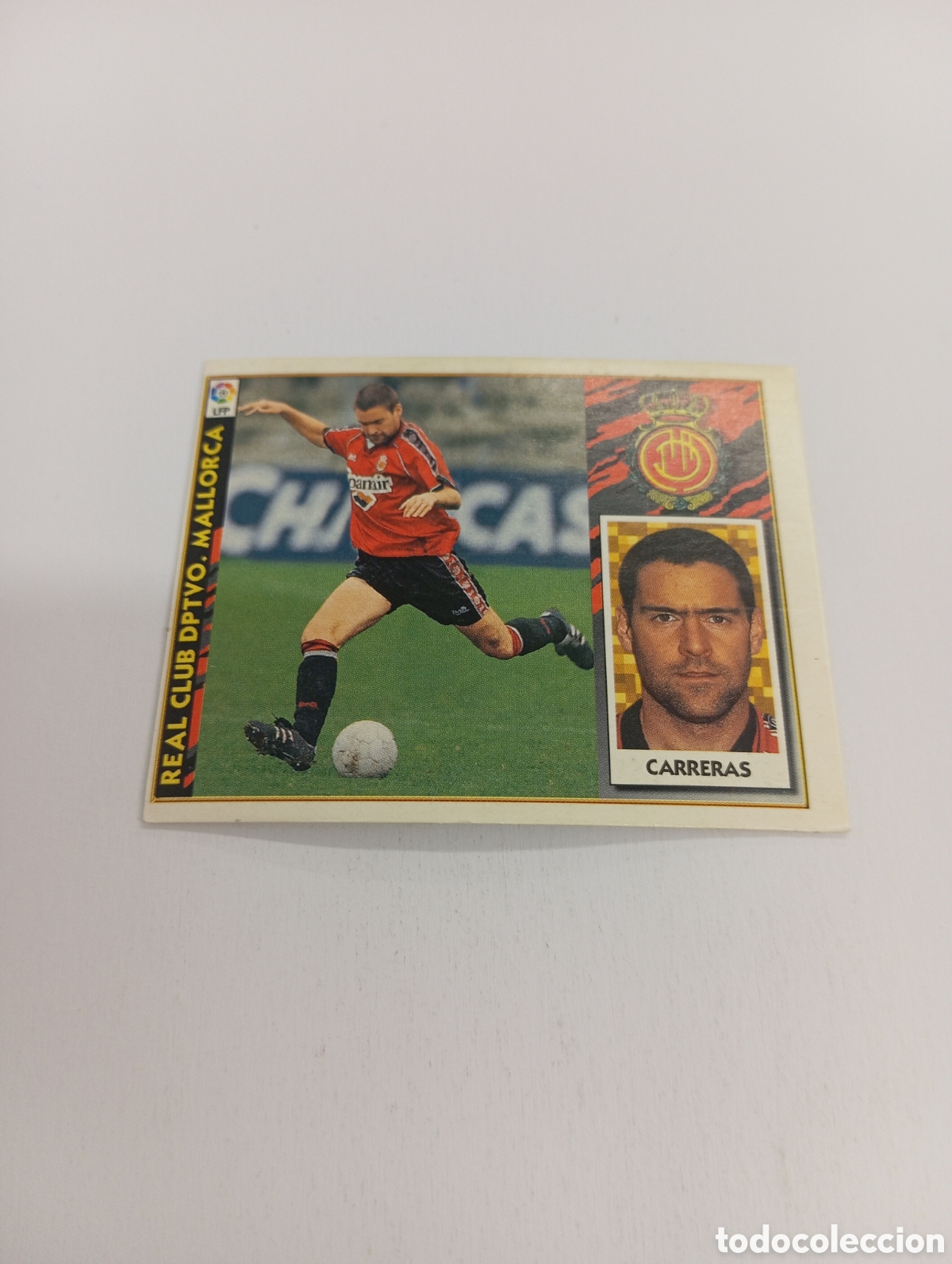 Cromos de F&uacute;tbol: CARRERAS Mallorca Liga Este 1997 1998 NUEVO SIN PEGAR 97 98