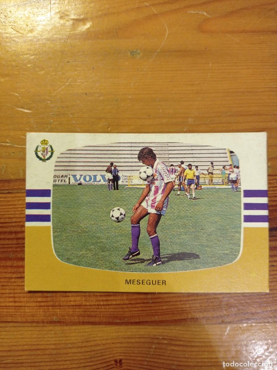 Cromos de F&uacute;tbol: Meseguer fichaje 25B Cromos Cano f&uacute;tbol 1984 1985 84 85. Nunca pegado.