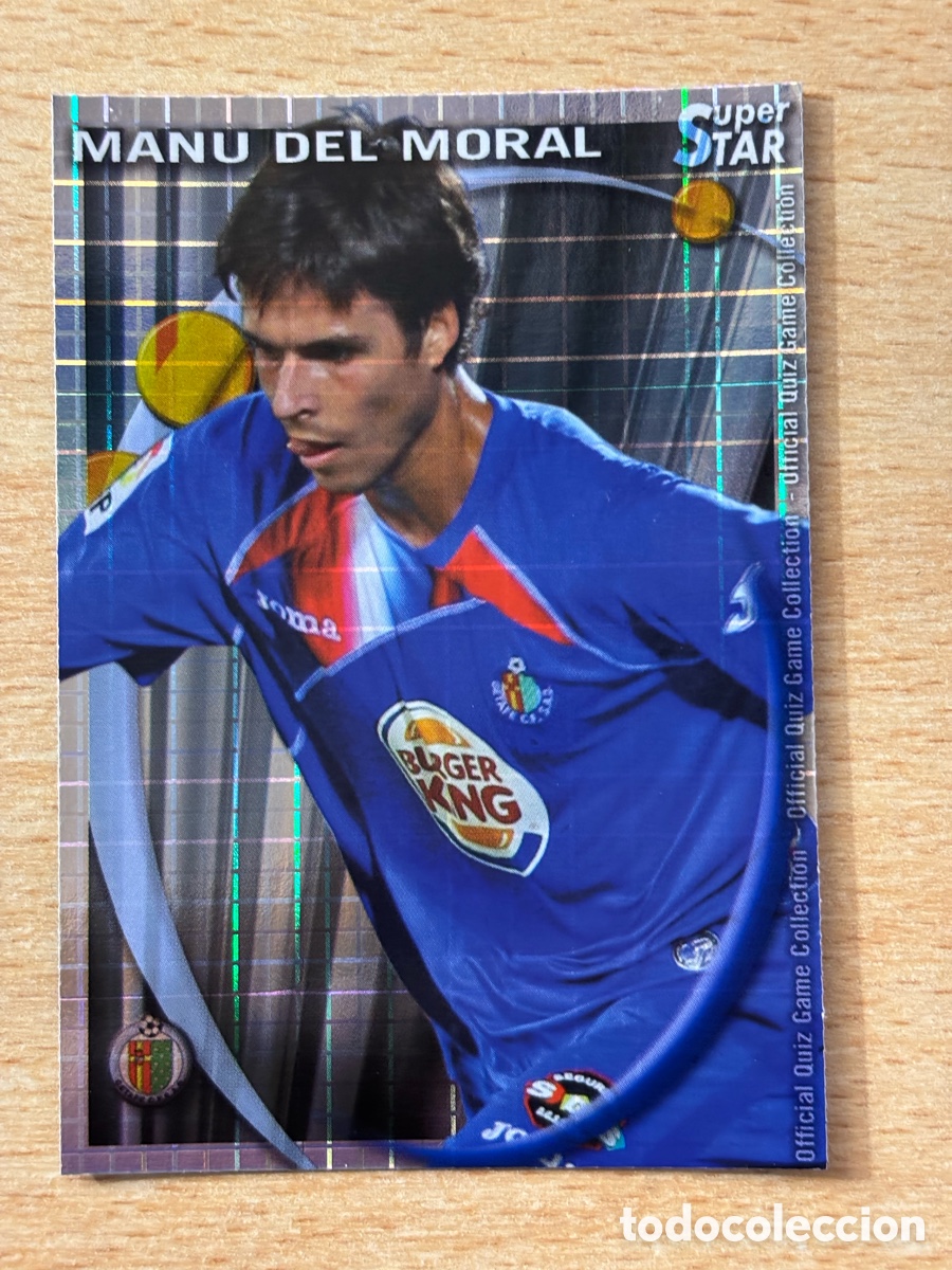 Cromos de F&uacute;tbol: # 160 Manu Del Moral Getafe CF Mundicromo 2011 Superstar cuadros