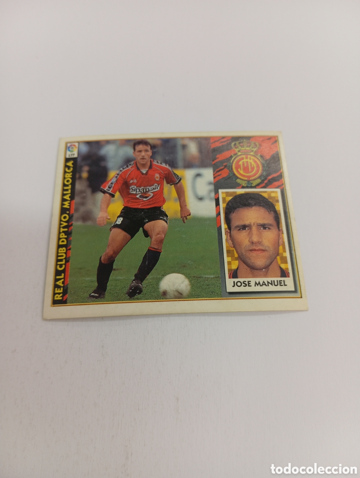 Cromos de F&uacute;tbol: JOSE MANUEL Mallorca Liga Este 1997 1998 NUEVO SIN PEGAR 97 98