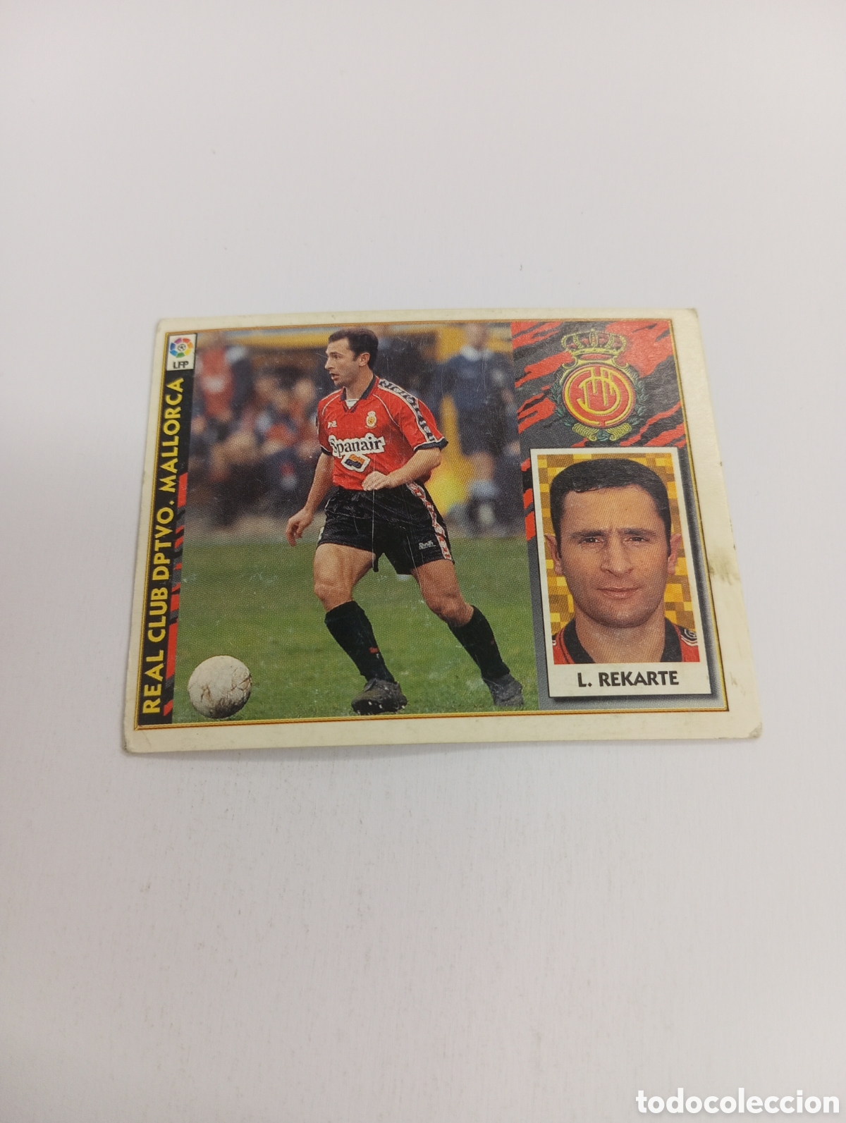 Cromos de F&uacute;tbol: LOPEZ REKARTE Mallorca Liga Este 1997 1998 NUEVO SIN PEGAR 97 98