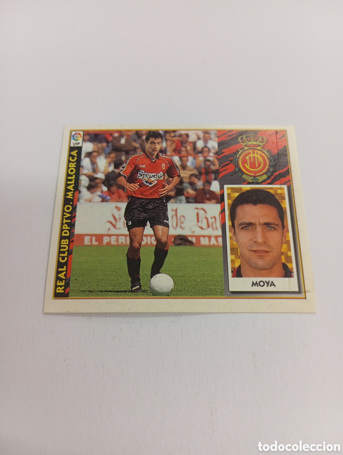 Cromos de F&uacute;tbol: MOYA COLOCA Mallorca Liga Este 1997 1998 NUEVO SIN PEGAR 97 98