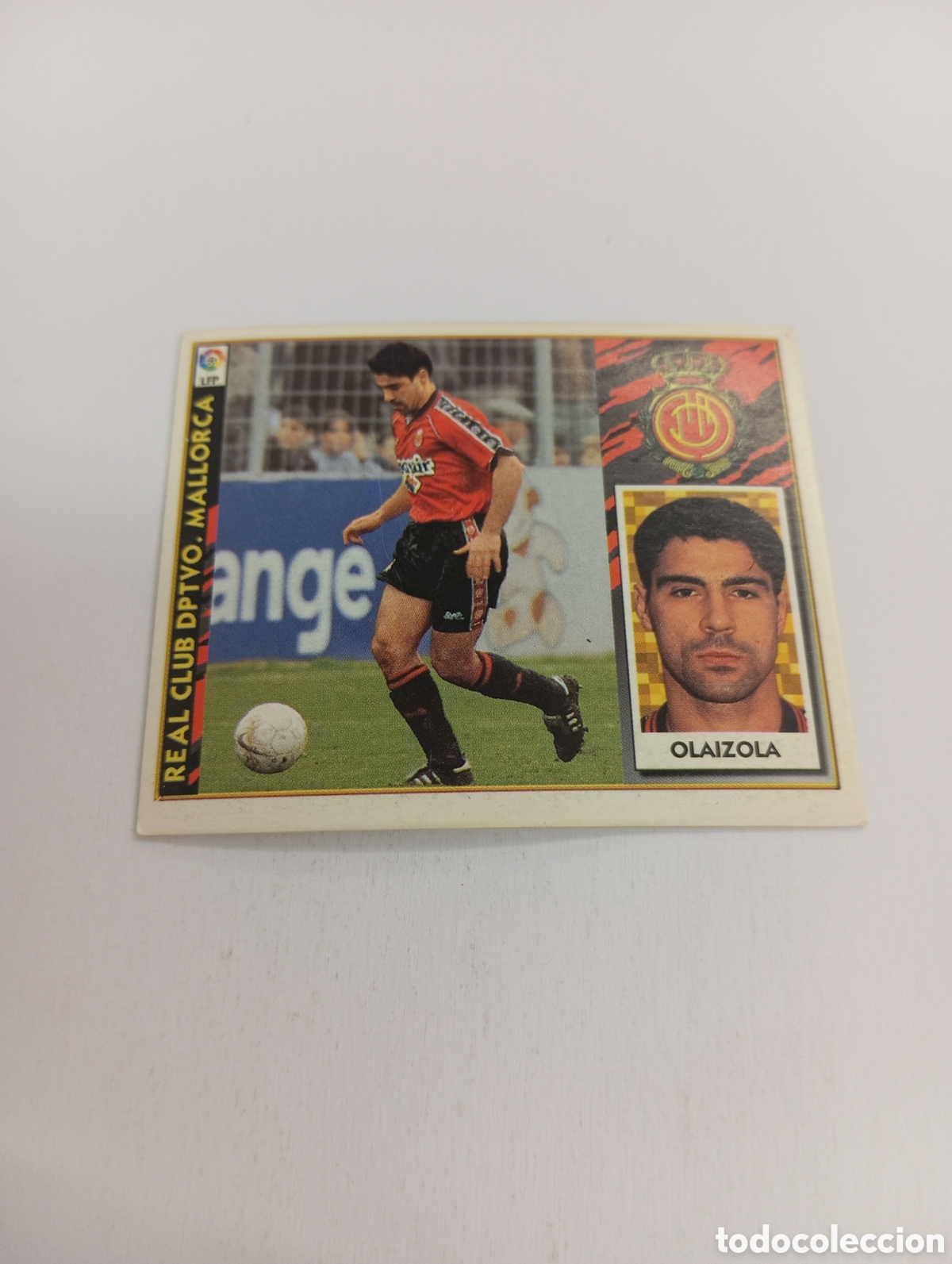 Cromos de F&uacute;tbol: OLAIZOLA Mallorca Liga Este 1997 1998 NUEVO SIN PEGAR 97 98