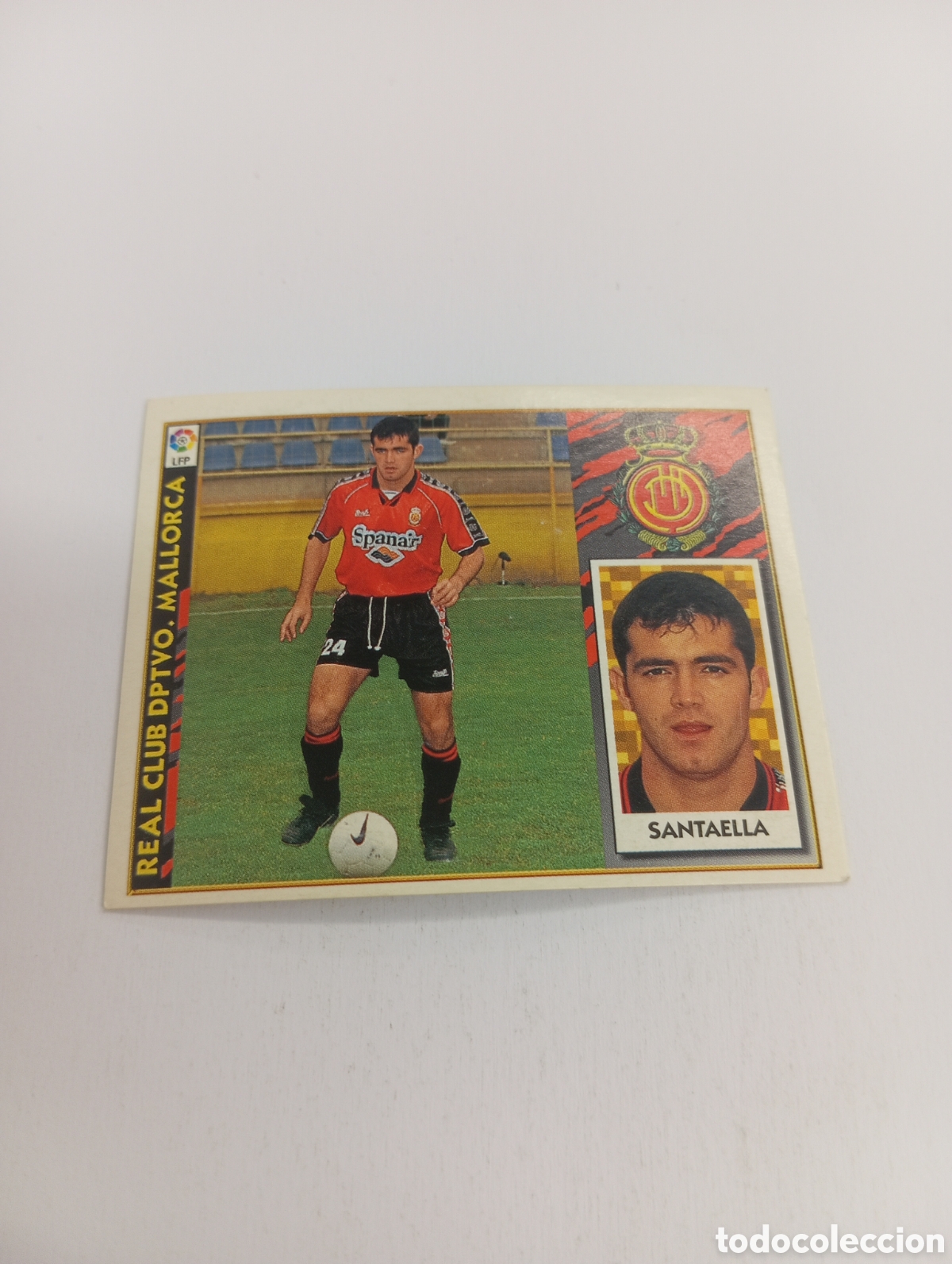 Cromos de F&uacute;tbol: SANTAELLA Mallorca Liga Este 1997 1998 NUEVO SIN PEGAR 97 98