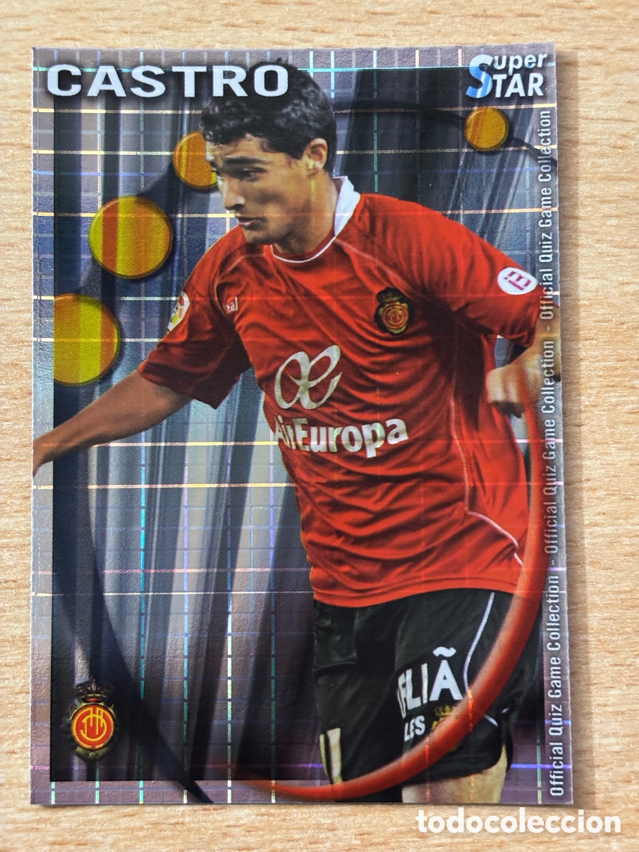 Cromos de F&uacute;tbol: # 134 Castro RCD Mallorca Mundicromo 2011 Superstar cuadros