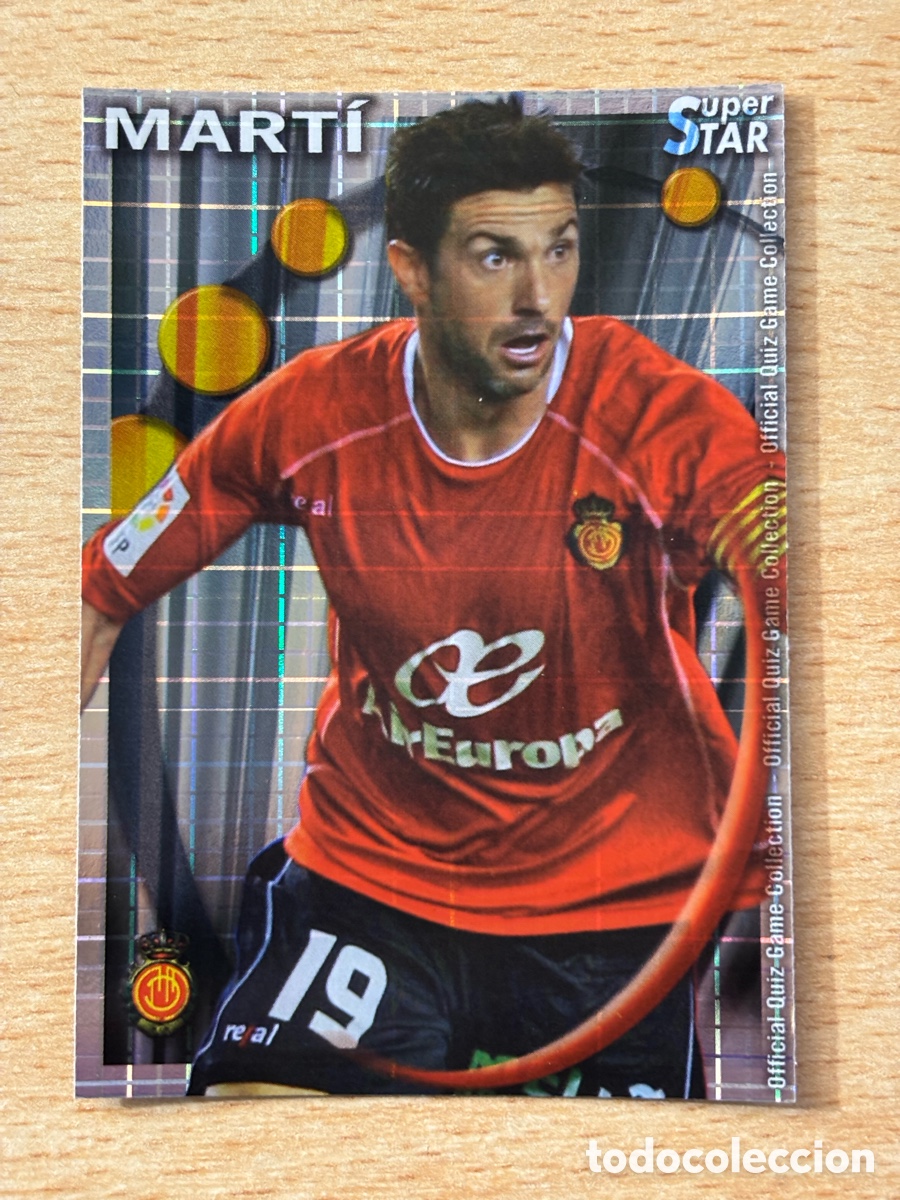 Cromos de F&uacute;tbol: # 133 Mart&iacute; RCD Mallorca Mundicromo 2011 Superstar cuadros