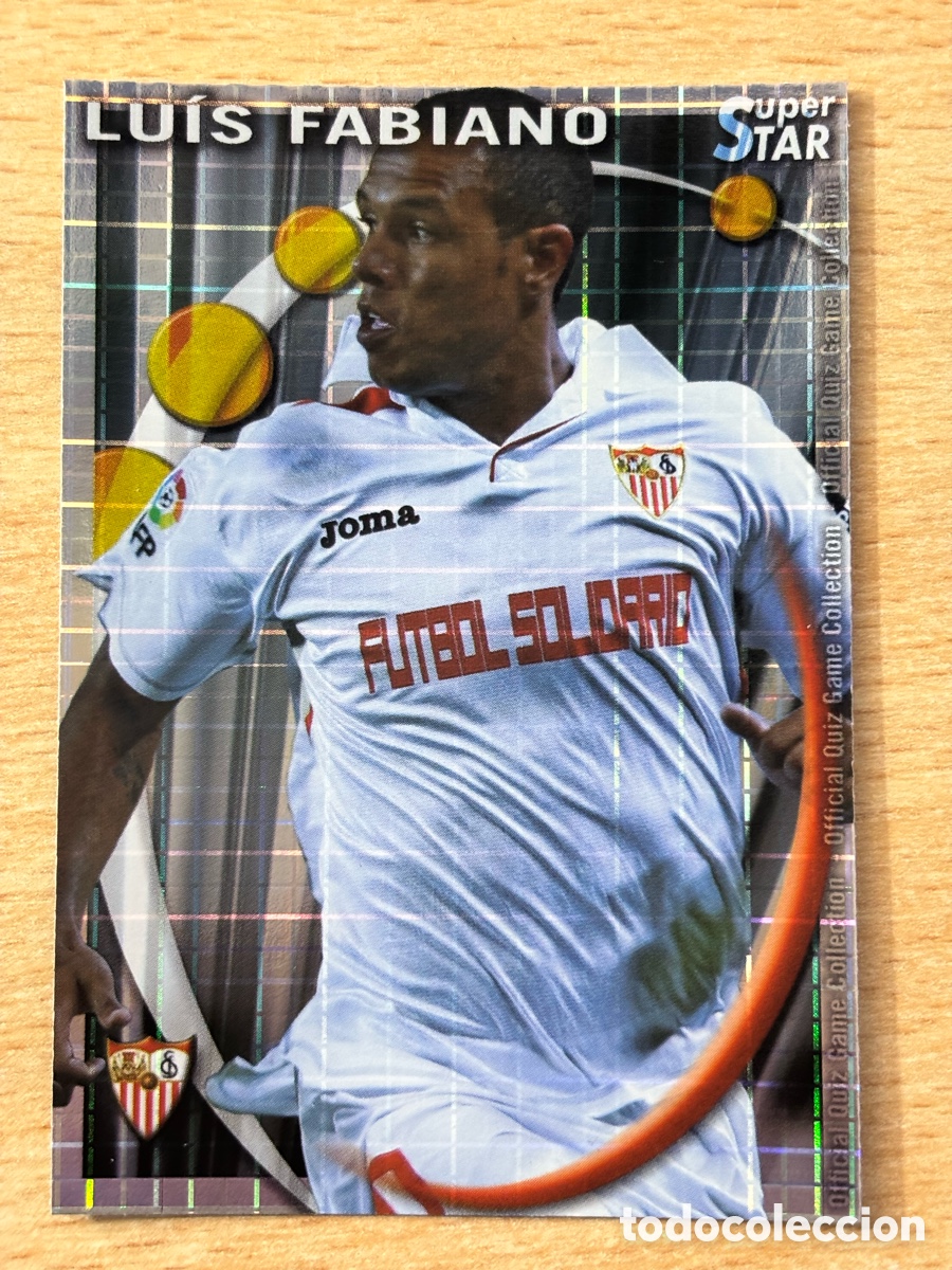 Cromos de F&uacute;tbol: # 108 Luis Fabiano Sevilla FC Mundicromo 2011 Superstar cuadros